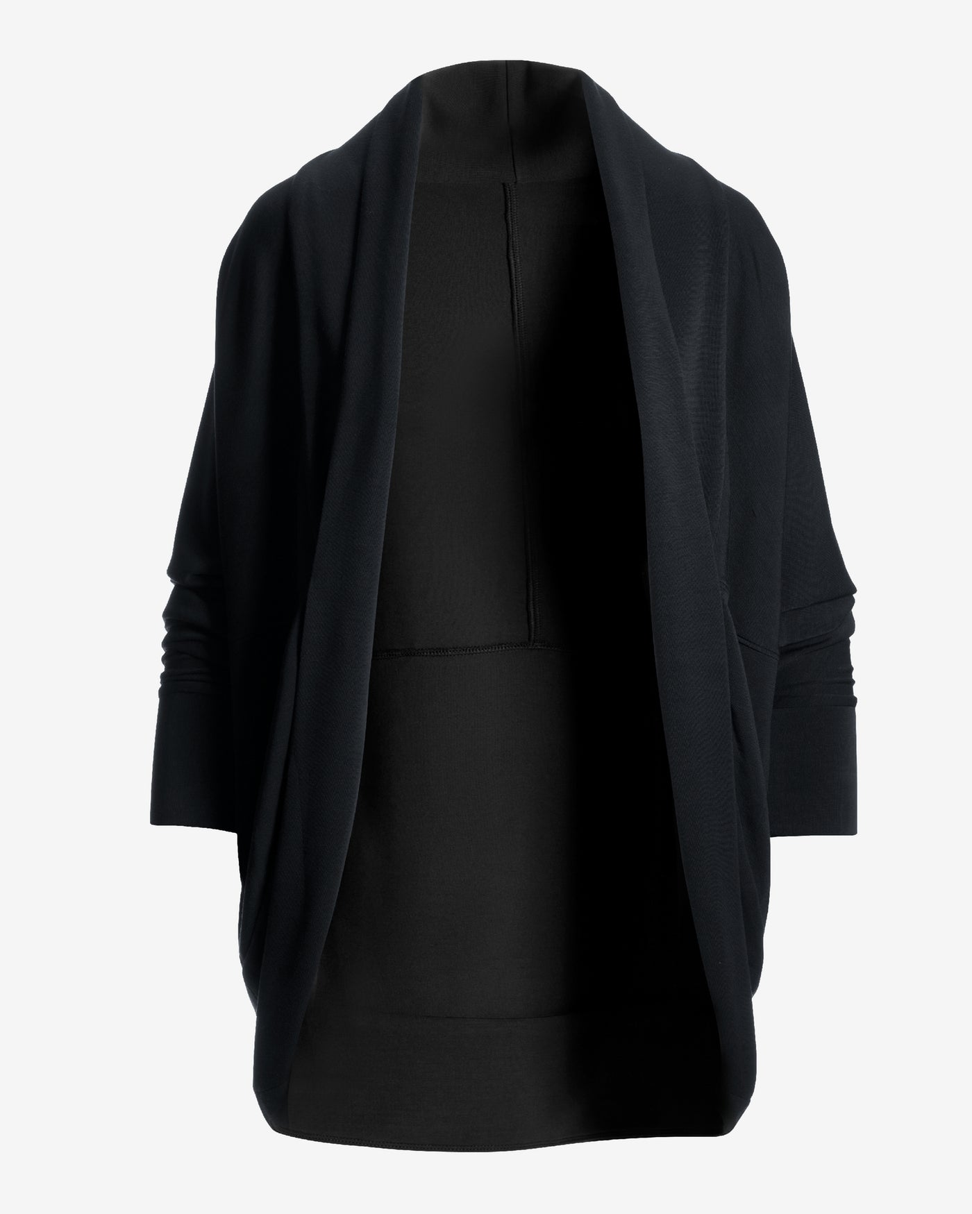 Luxe Lounge Cocoon Cardigan Black