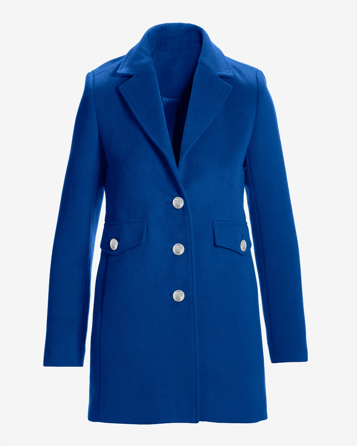Classic Tailored Coat Deep Ocean