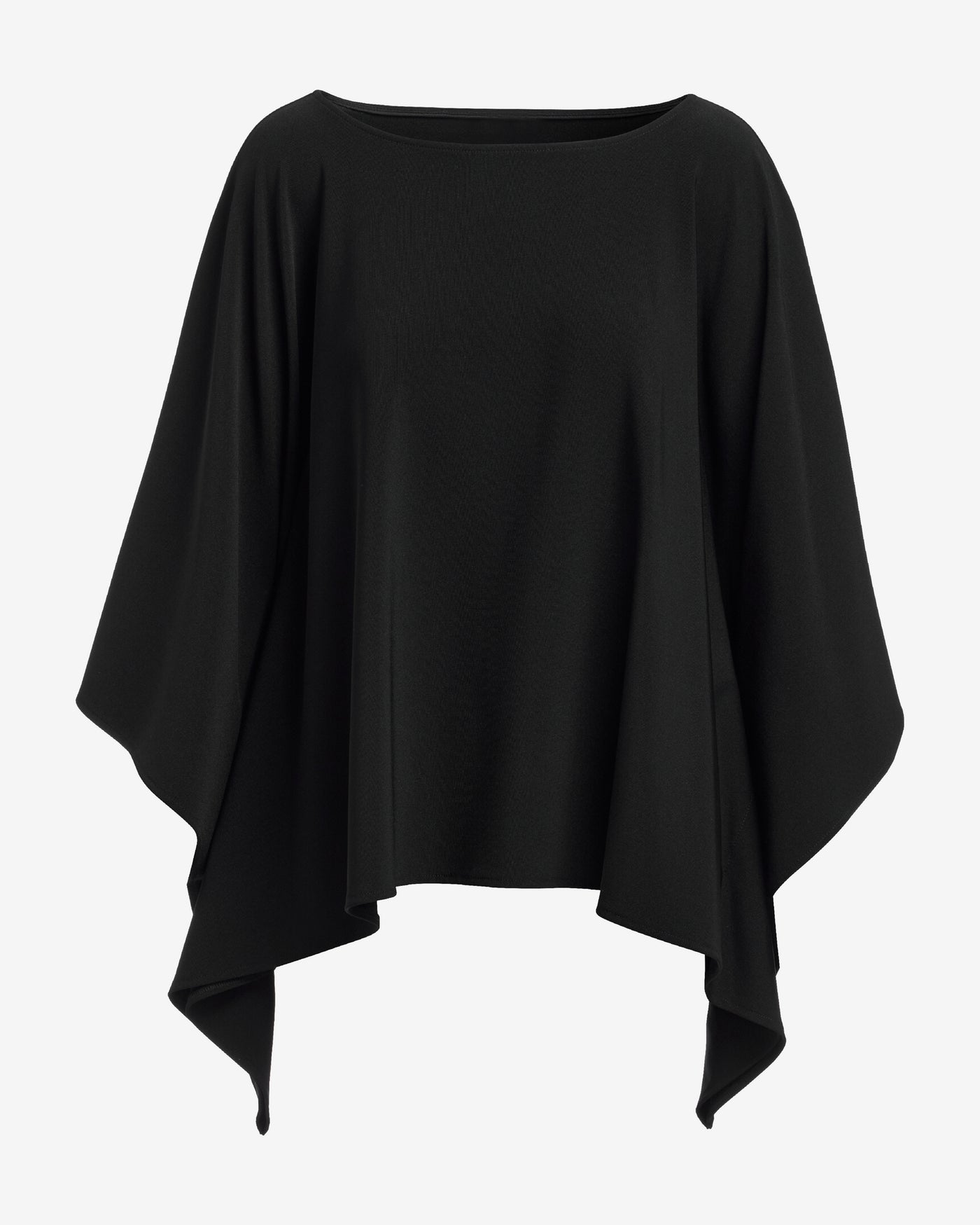 Beyond Travel Classic Poncho Jet Black