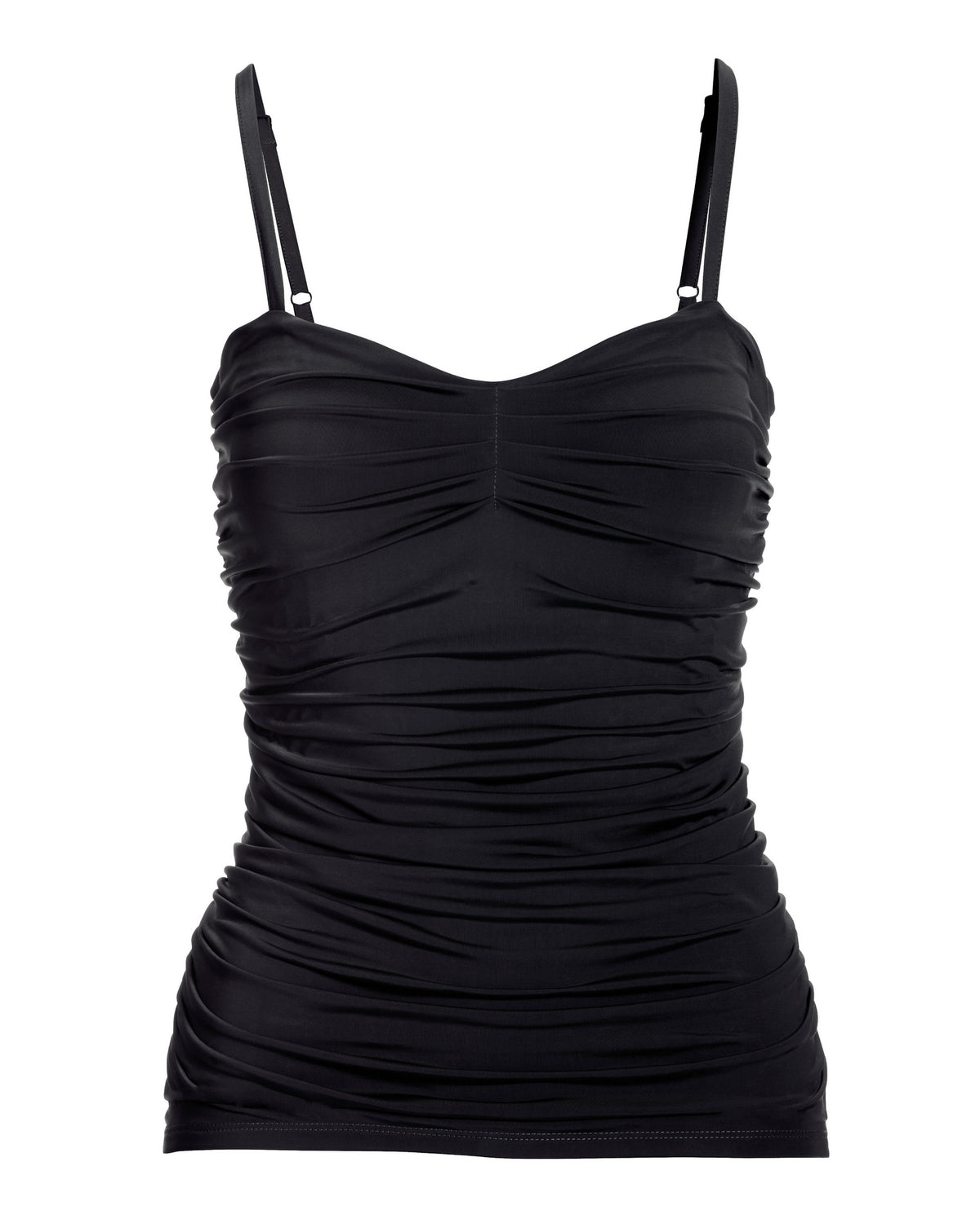 Ruched Sculpting Cami Black