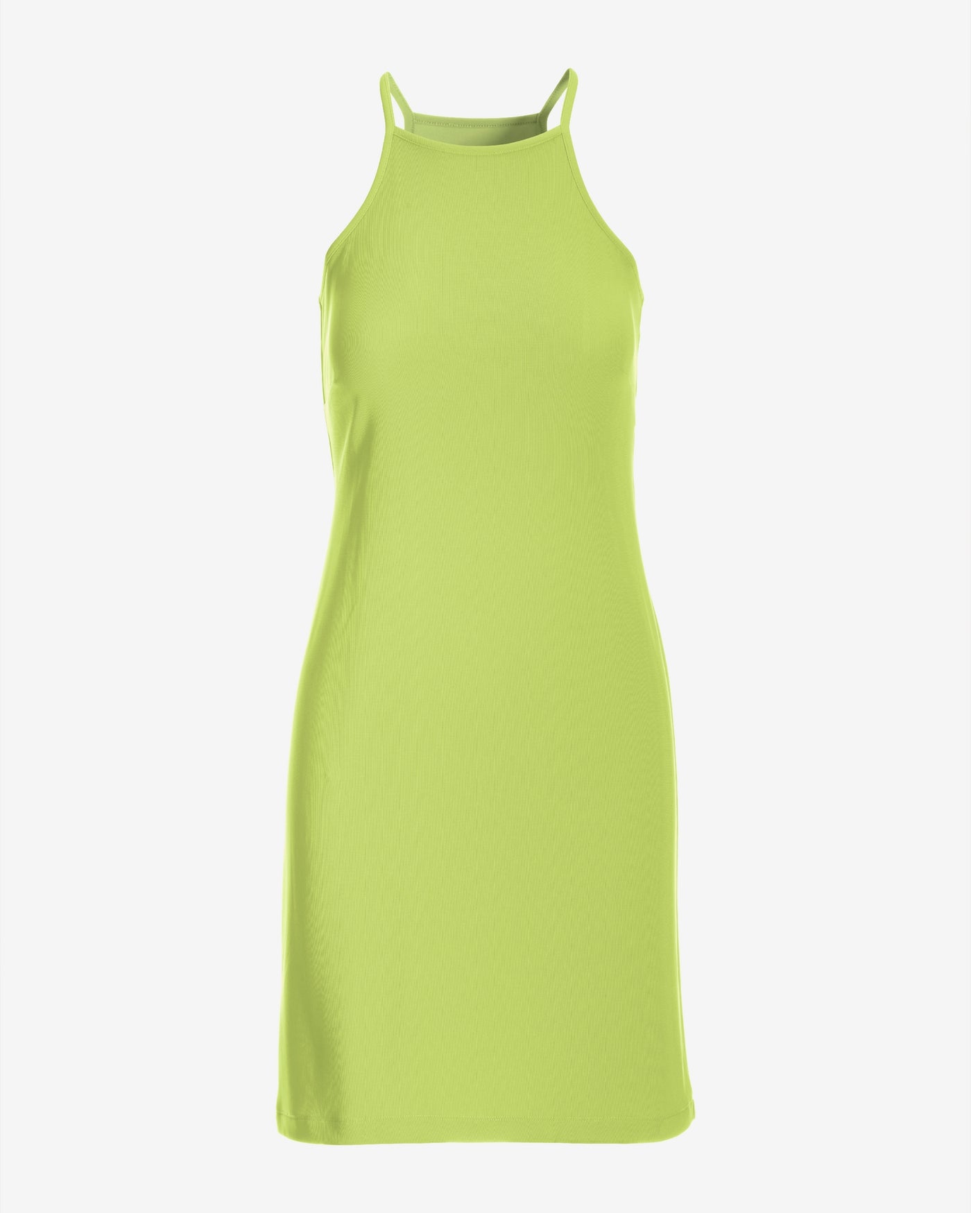 Beyond Travel High Neck Short Dress Wild Lime