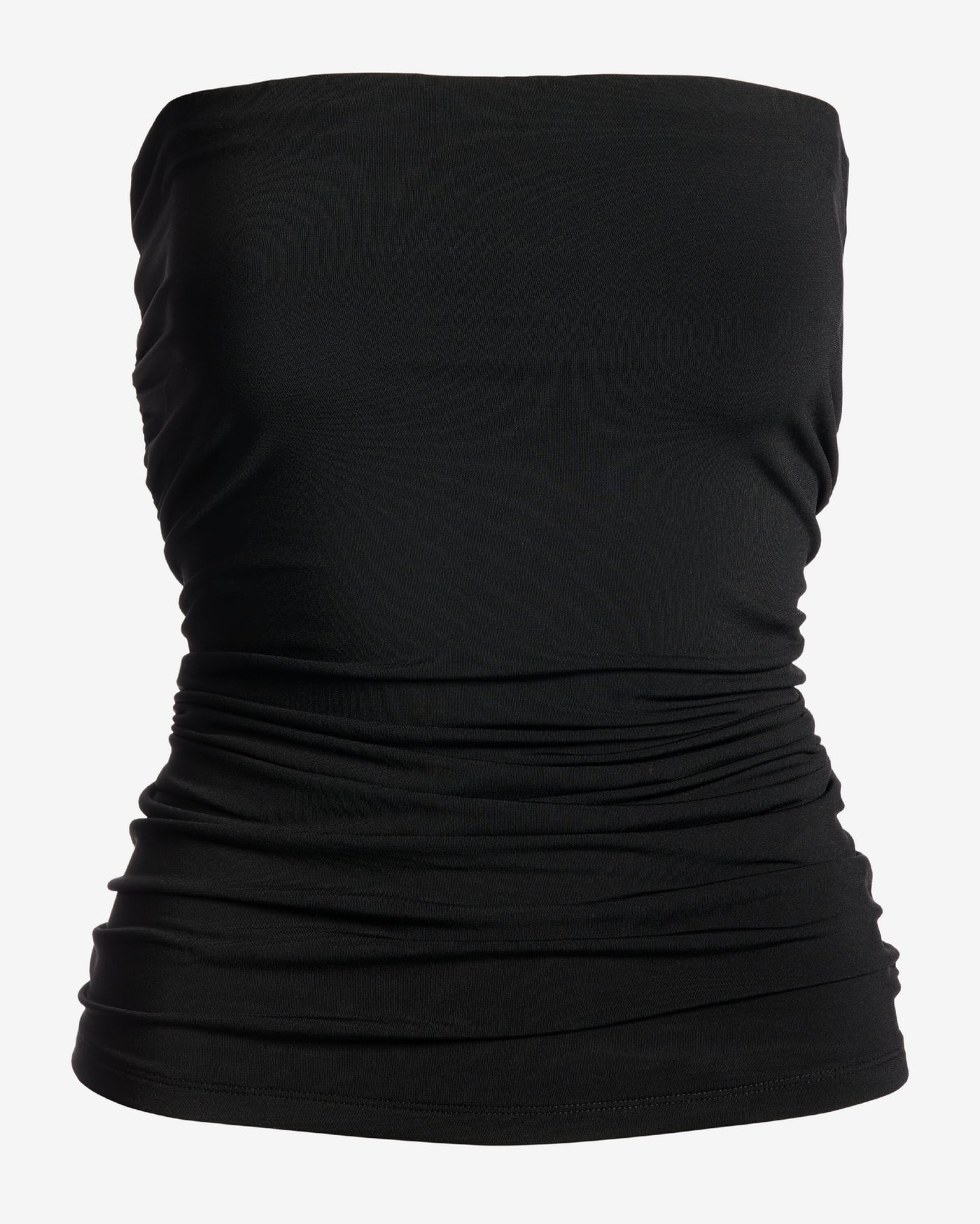 So Chic Strapless Tube Top Black