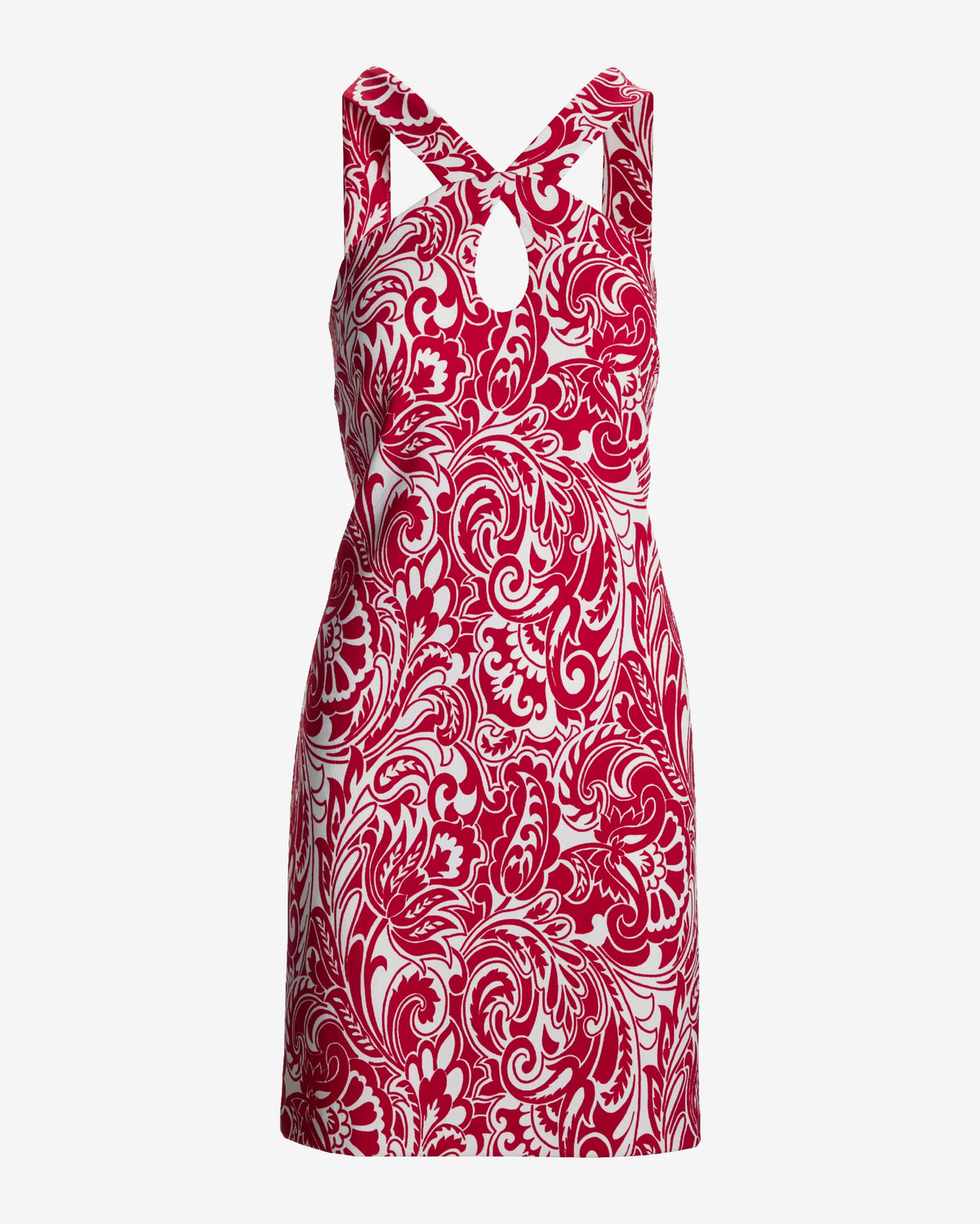 Beyond Travel Print Halter Dress Picnic Paisley
