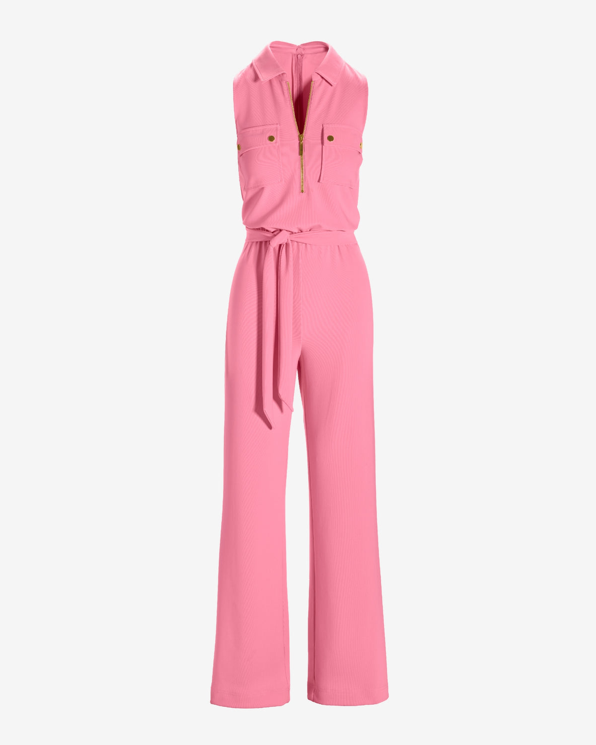 Beyond Travel Utility Chic Jumpsuit Sachet Pink