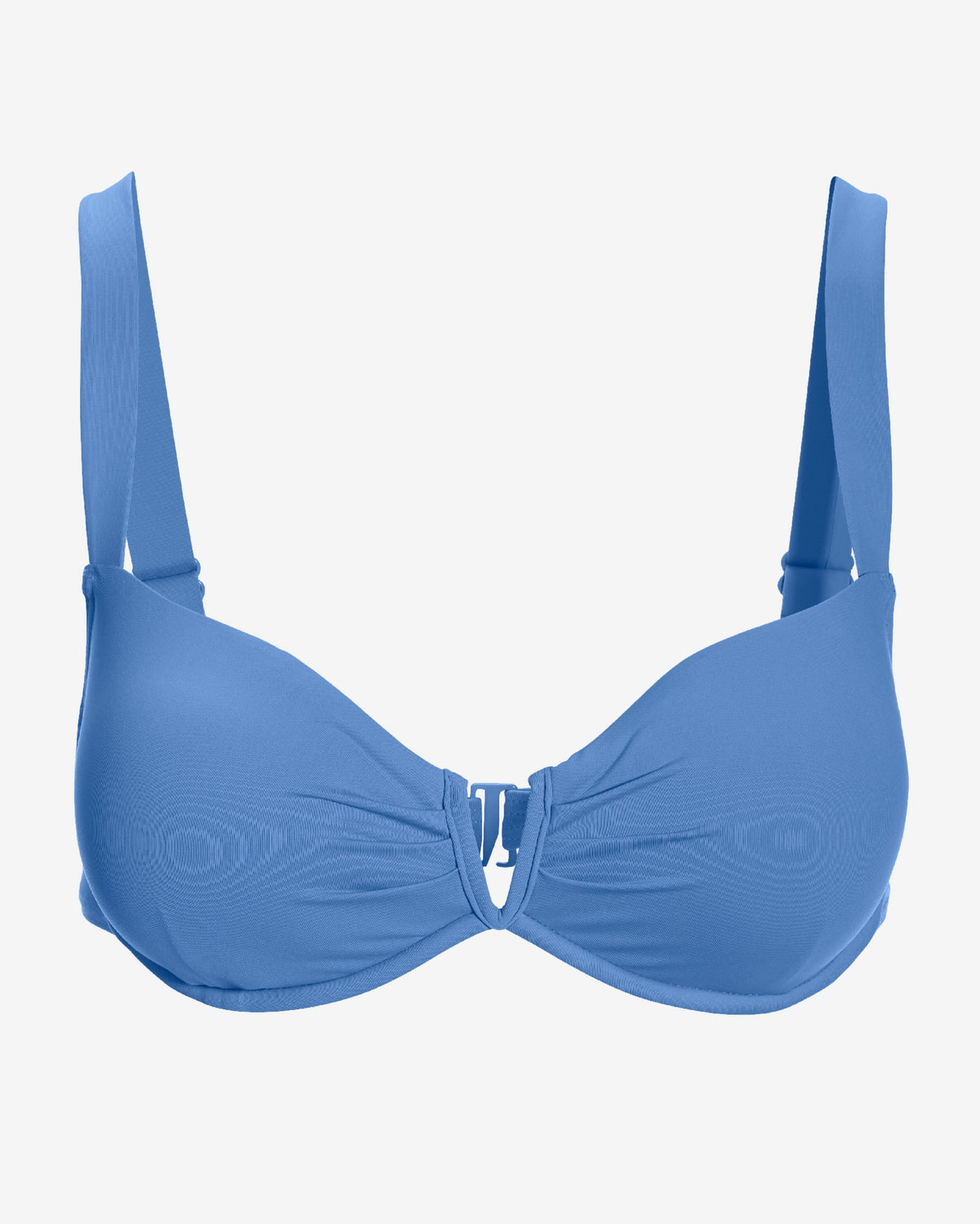Swim Sense V Wire Bikini Top Cornflower Blue