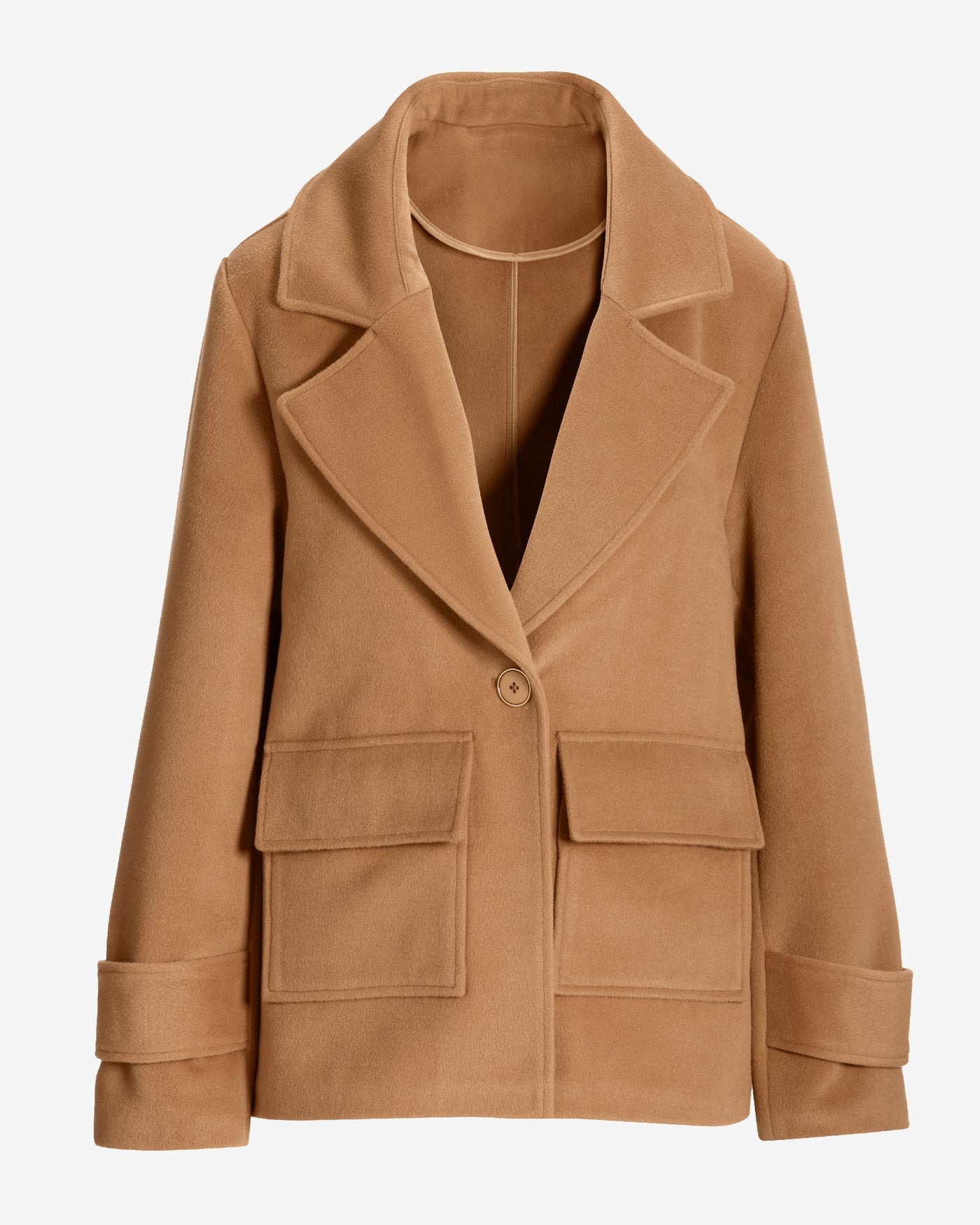Chic Lady Coat Camel
