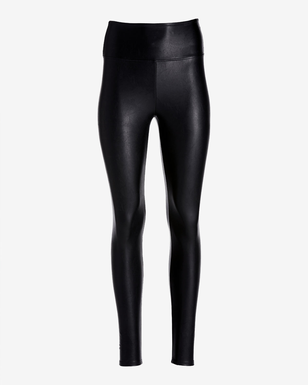 Aspen Faux Leather Pull On Legging Black