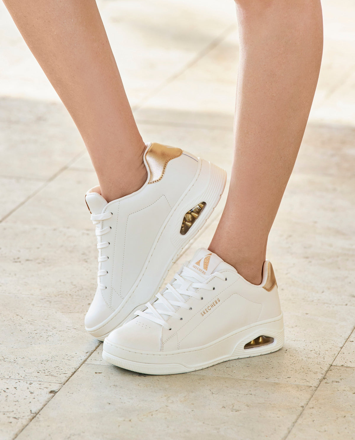 Everyday Lace Up Sneaker White