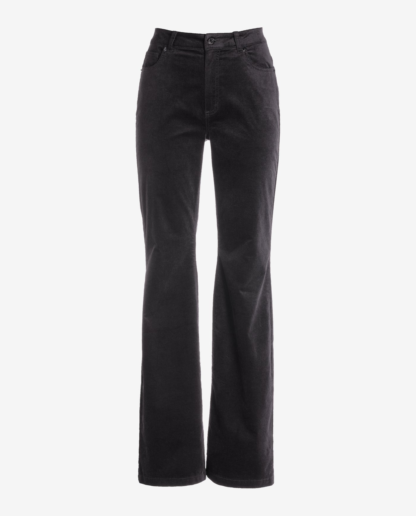 Monterey Velvet Five Pocket Bootcut Pant Black