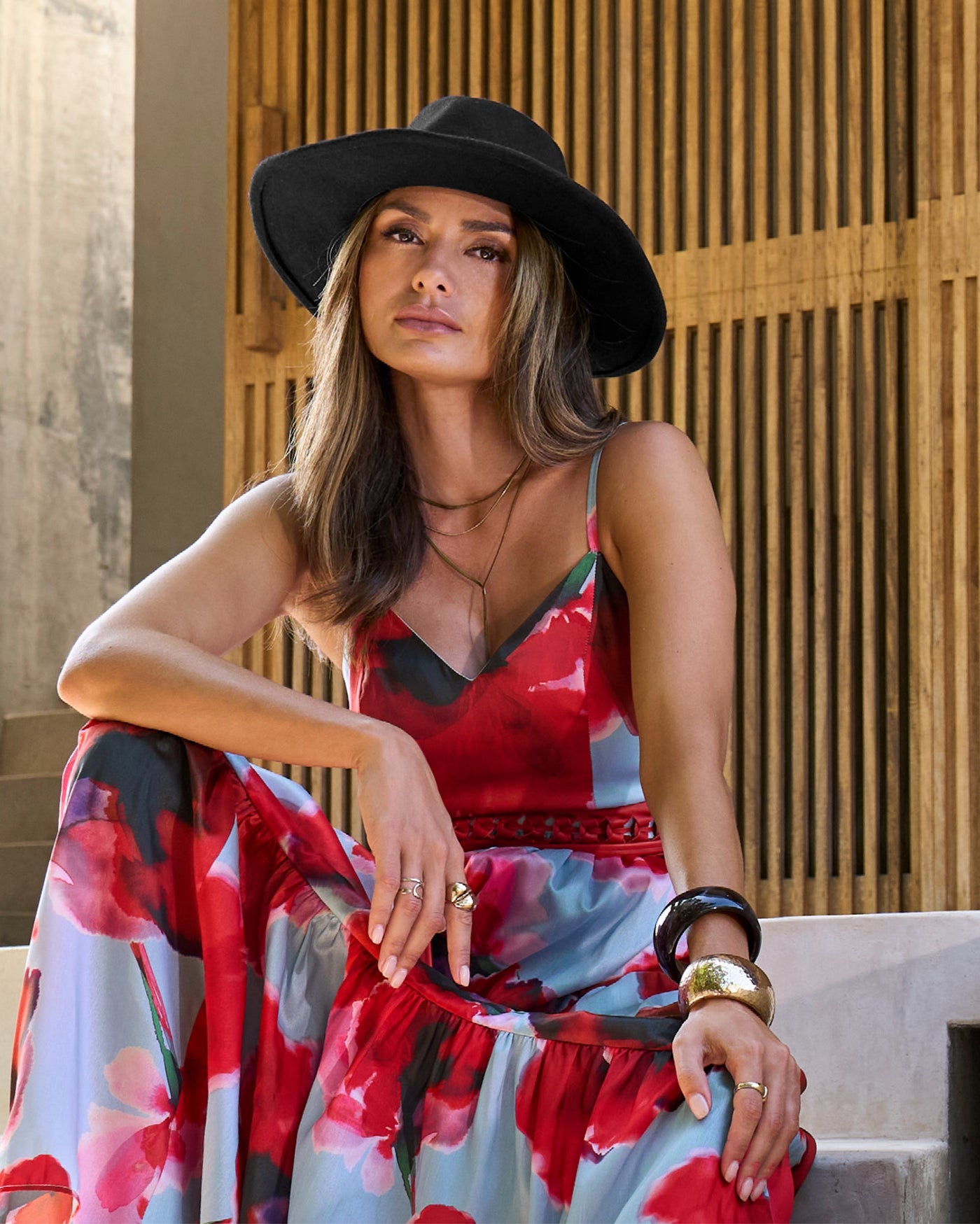 Suede Western Hat Black
