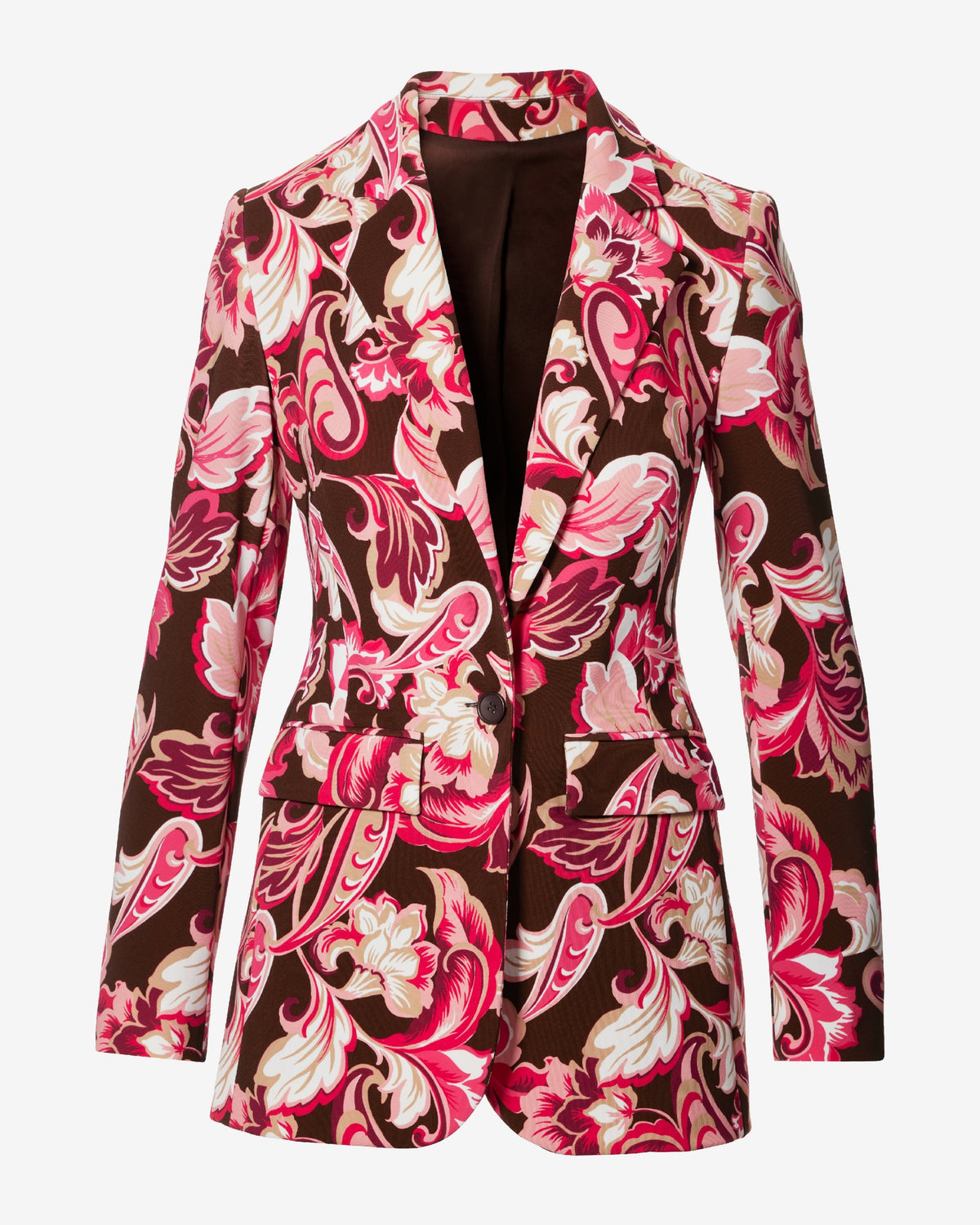 Beyond Travel Print Boyfriend Blazer Autumntime Paisley
