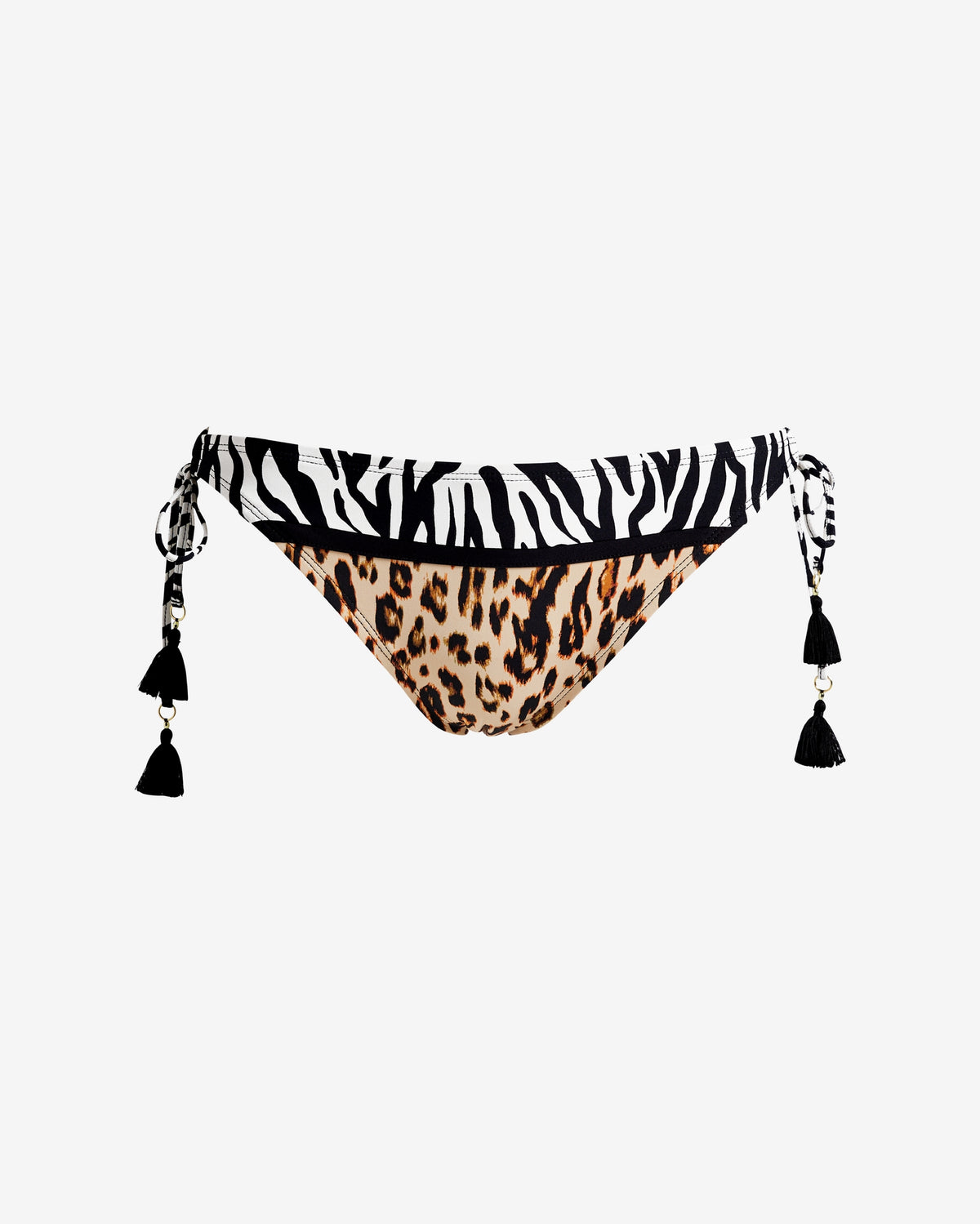 Bleu Rod Beattie Mixed Animal Side Tie Hipster Multi