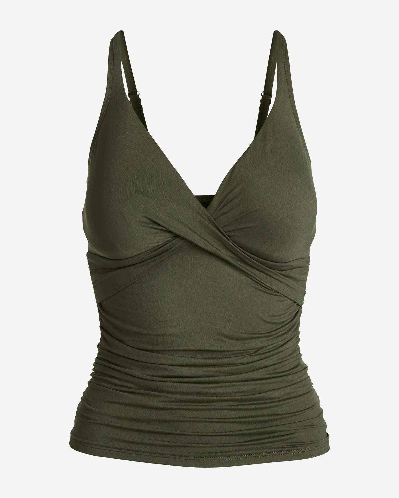 Swim Sense V-Neck Tankini Top Forest Night