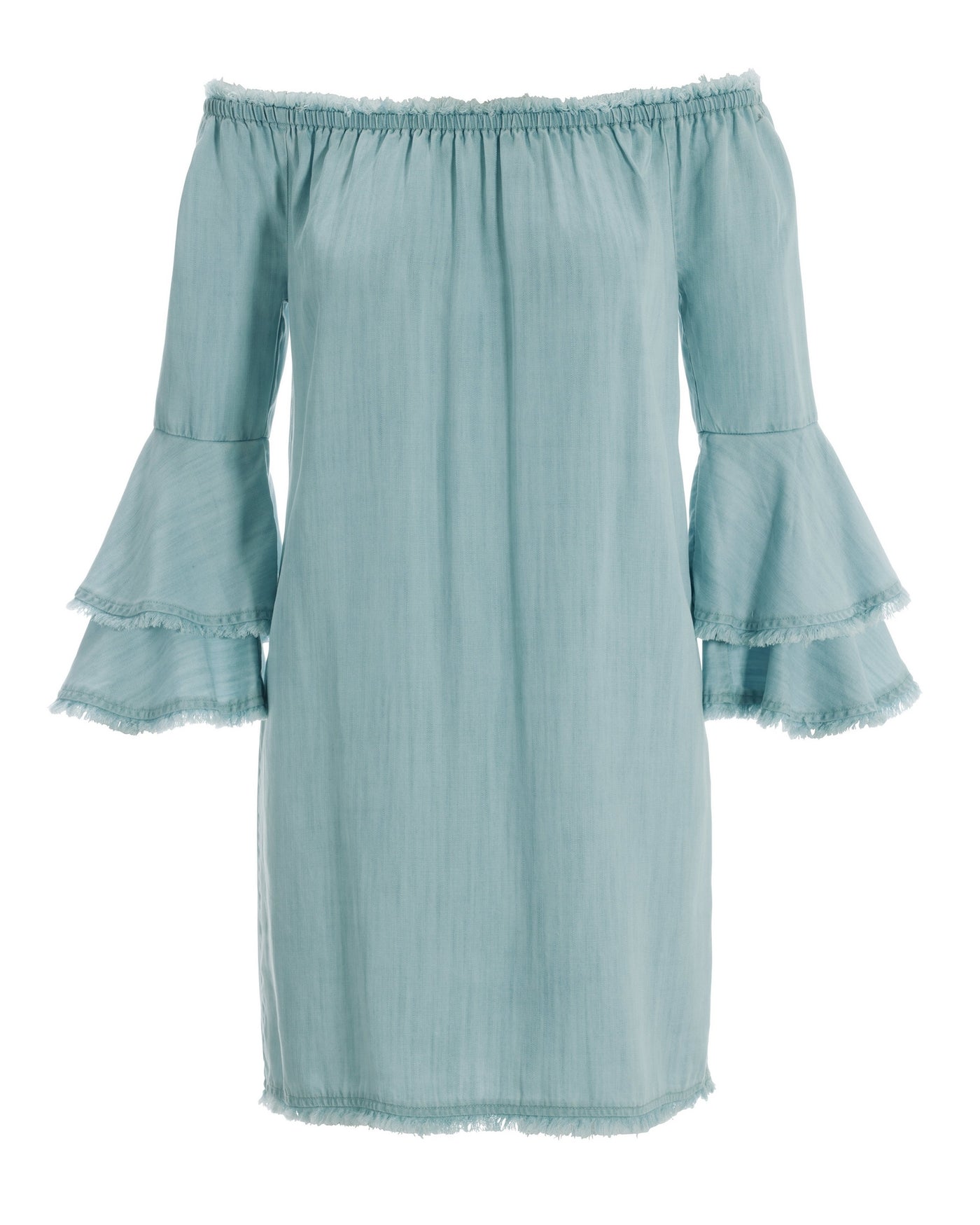 Tencel OTS Dress Light Wash