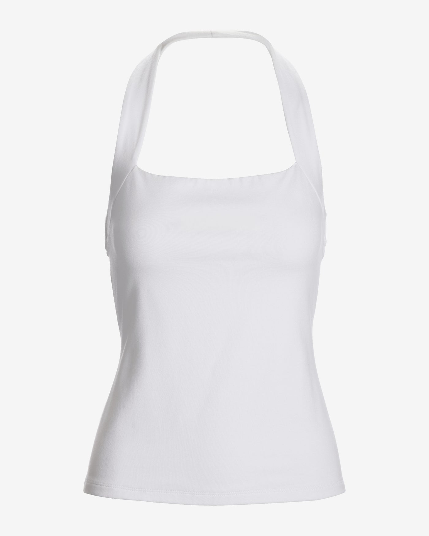 So Sexy Halter Knit Top Pure White