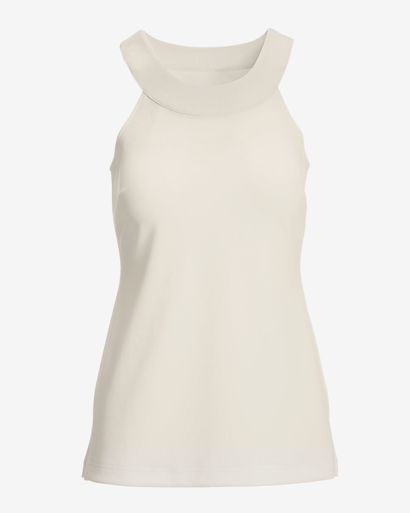 Beyond Travel Halter Tunic Top Ivory Coast