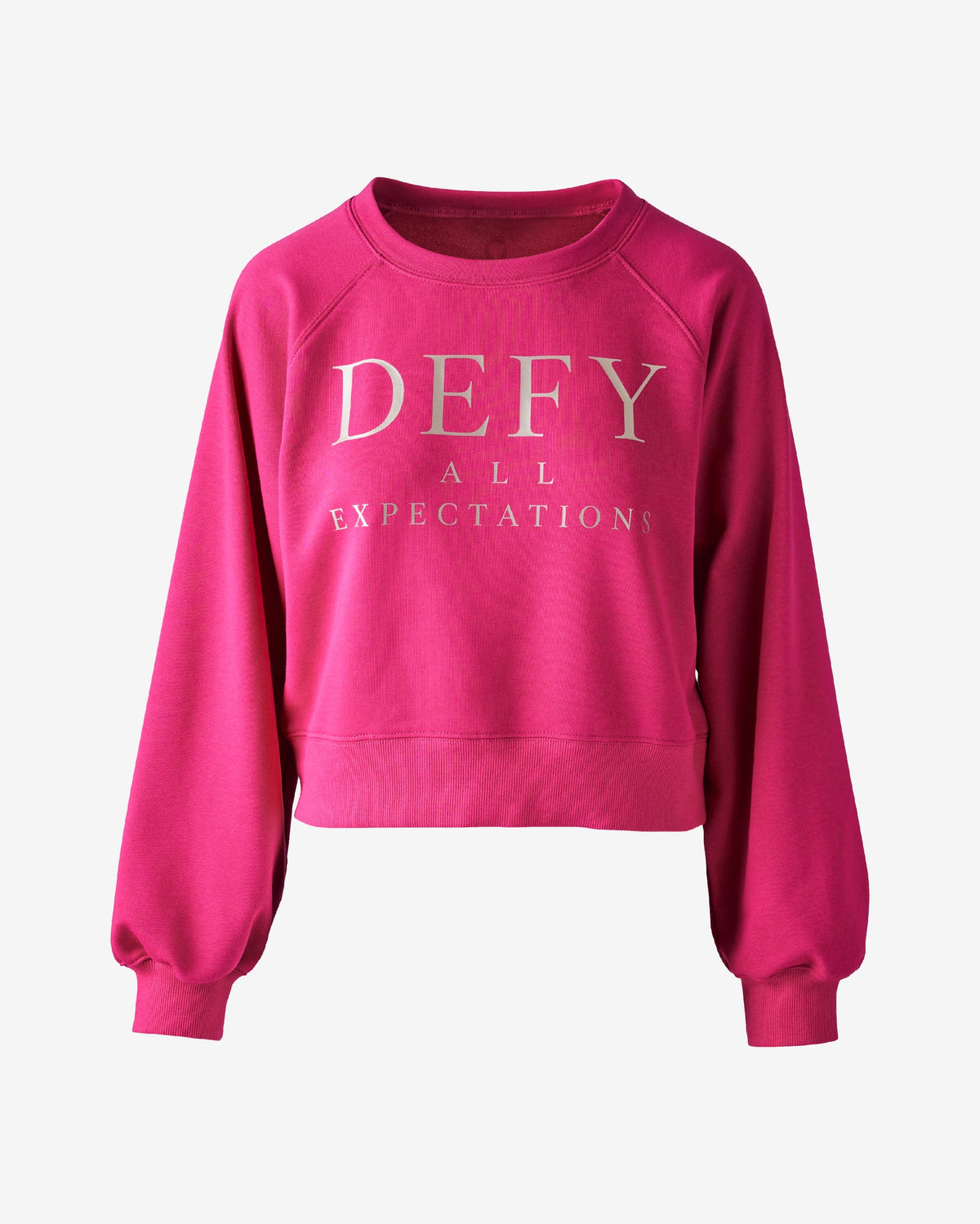 Breast Cancer Awareness Graphic Sweatshirt Azalea