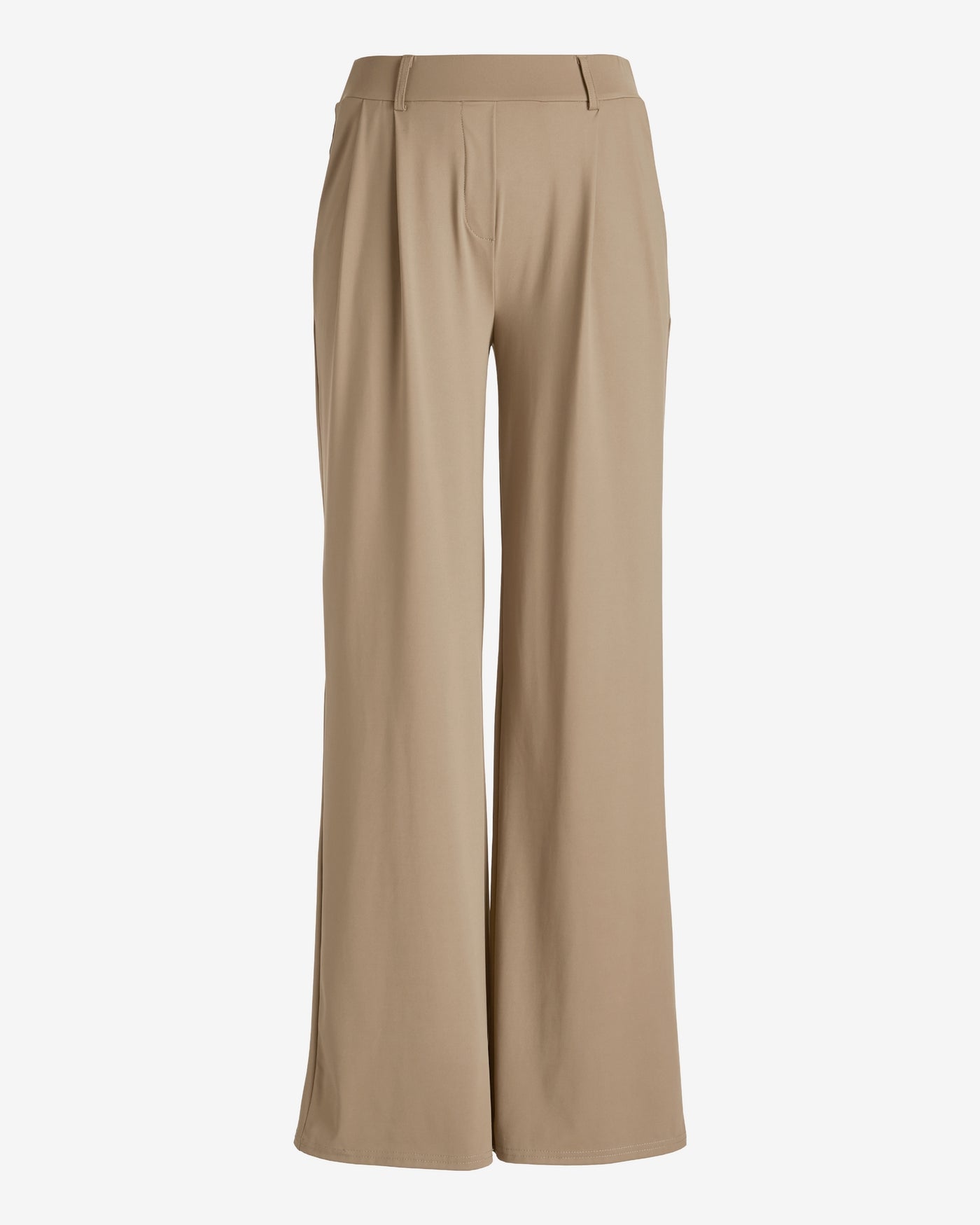 Pleated Pull On Stretch Pant Tigers Eye
