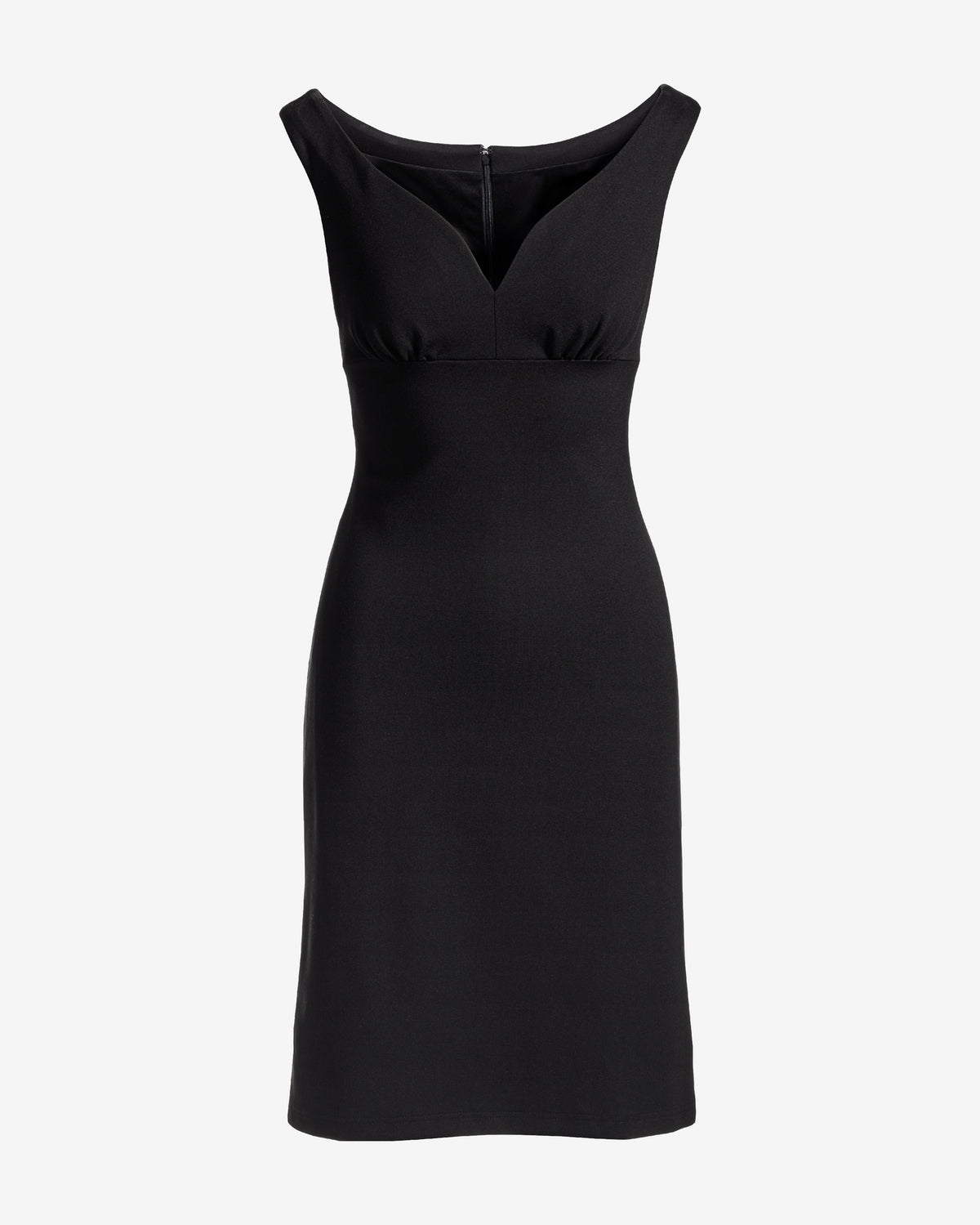 Elegant Sweetheart Neckline Sheath Dress Black