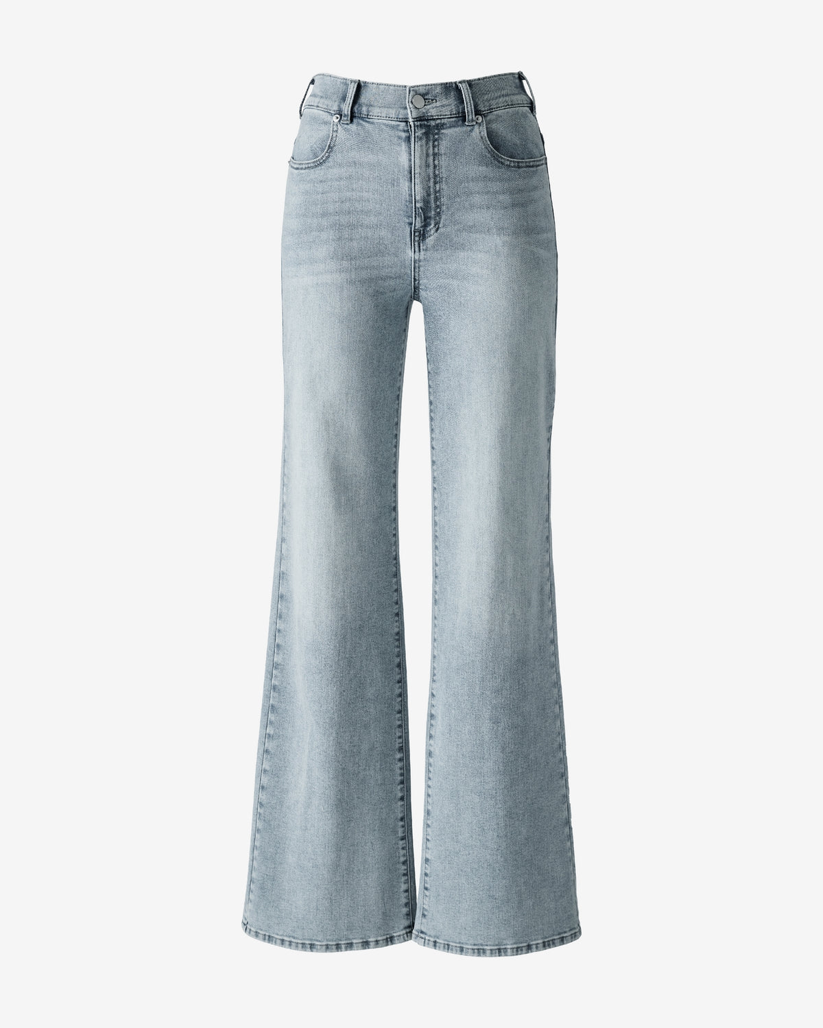 Straight Wideleg Denim Jean Winter Light Wash