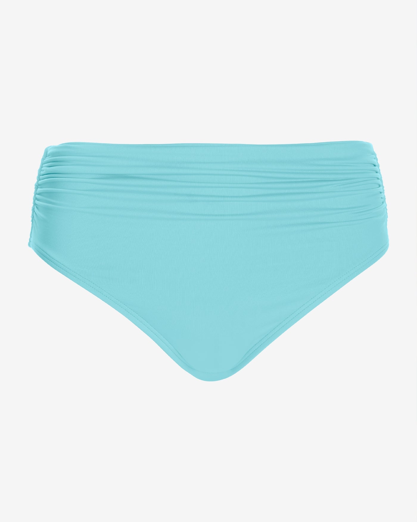 Swim Sense High-Waisted Bikini Bottom Aqua Splash