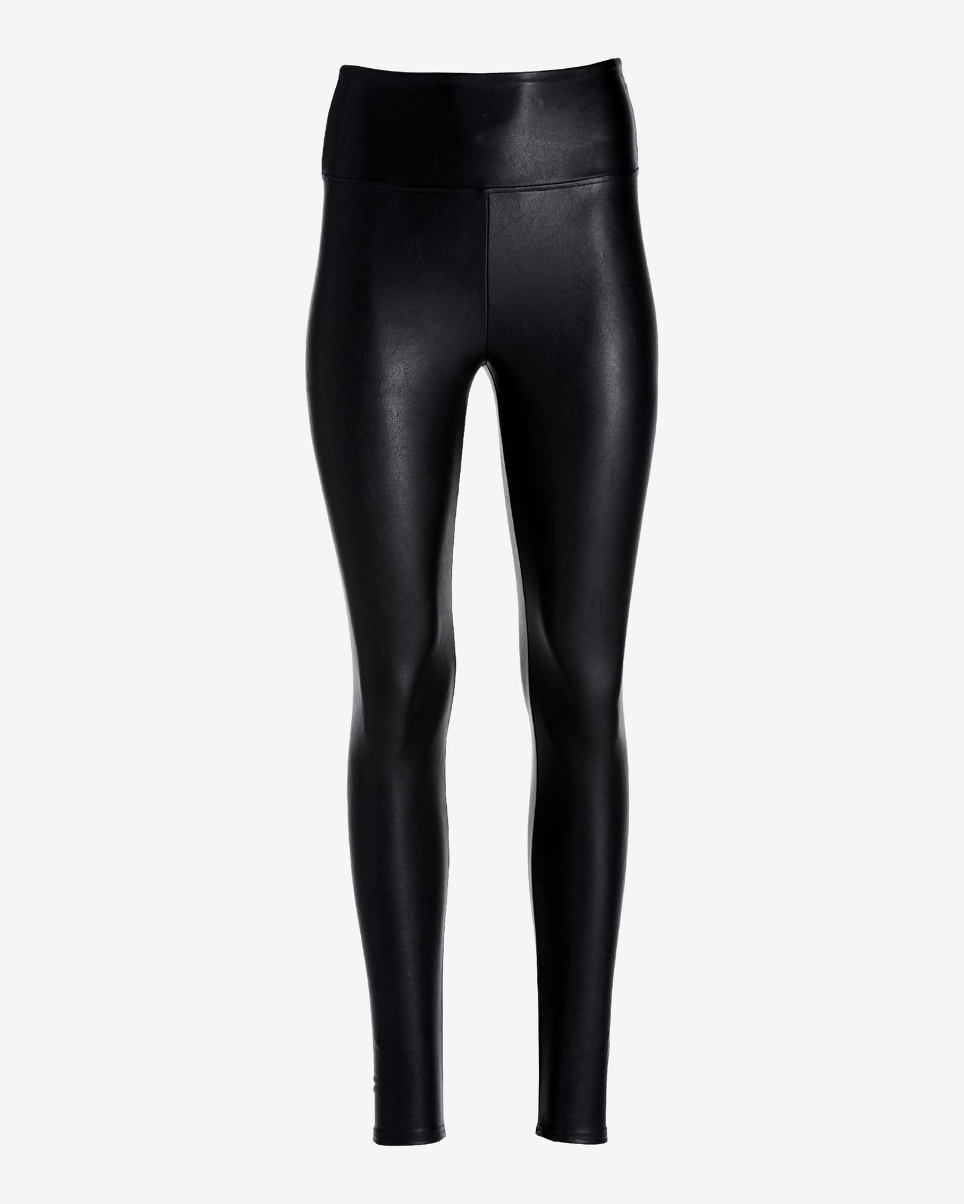 Aspen Faux Leather Pull On Legging Black
