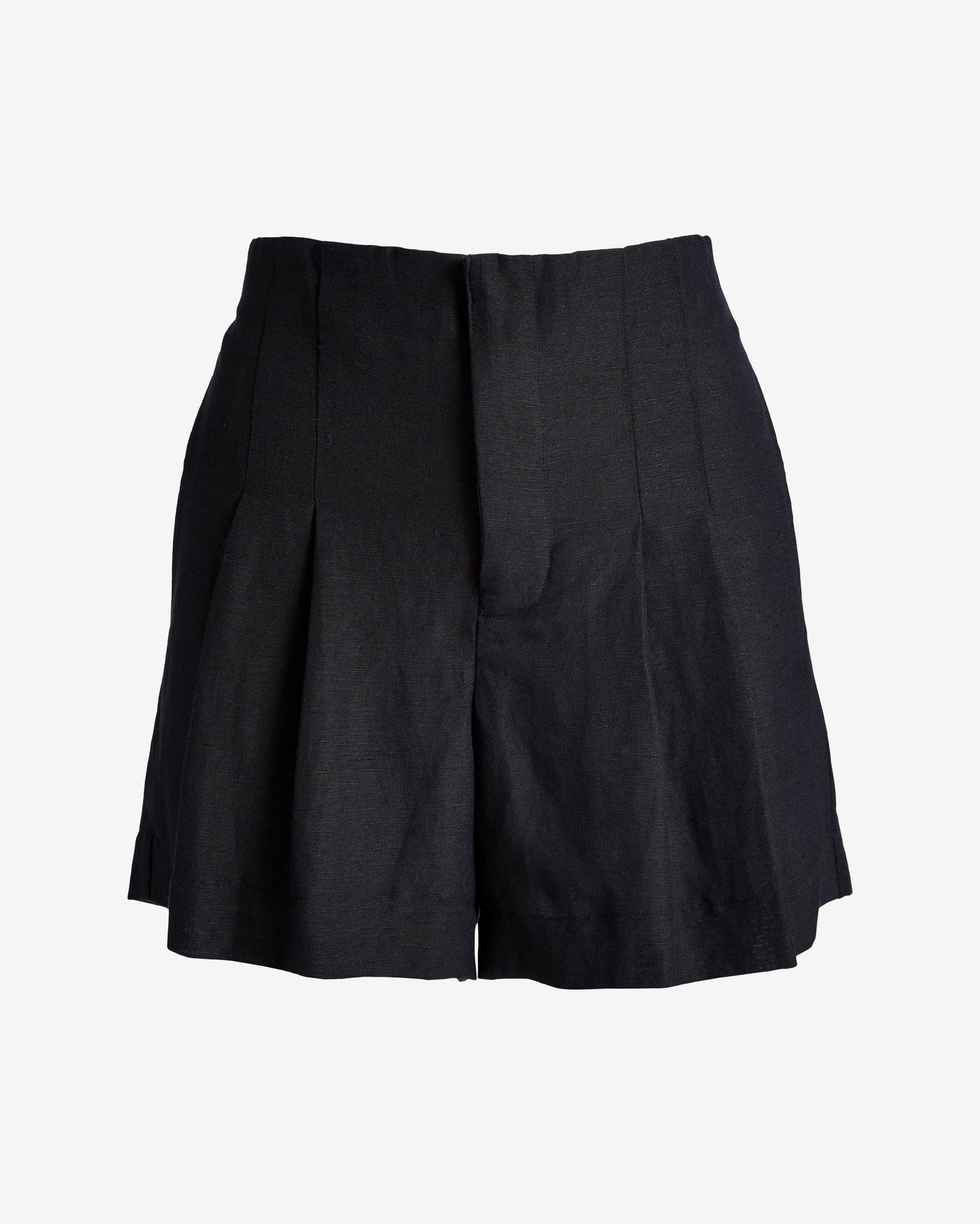 Linen Short Black