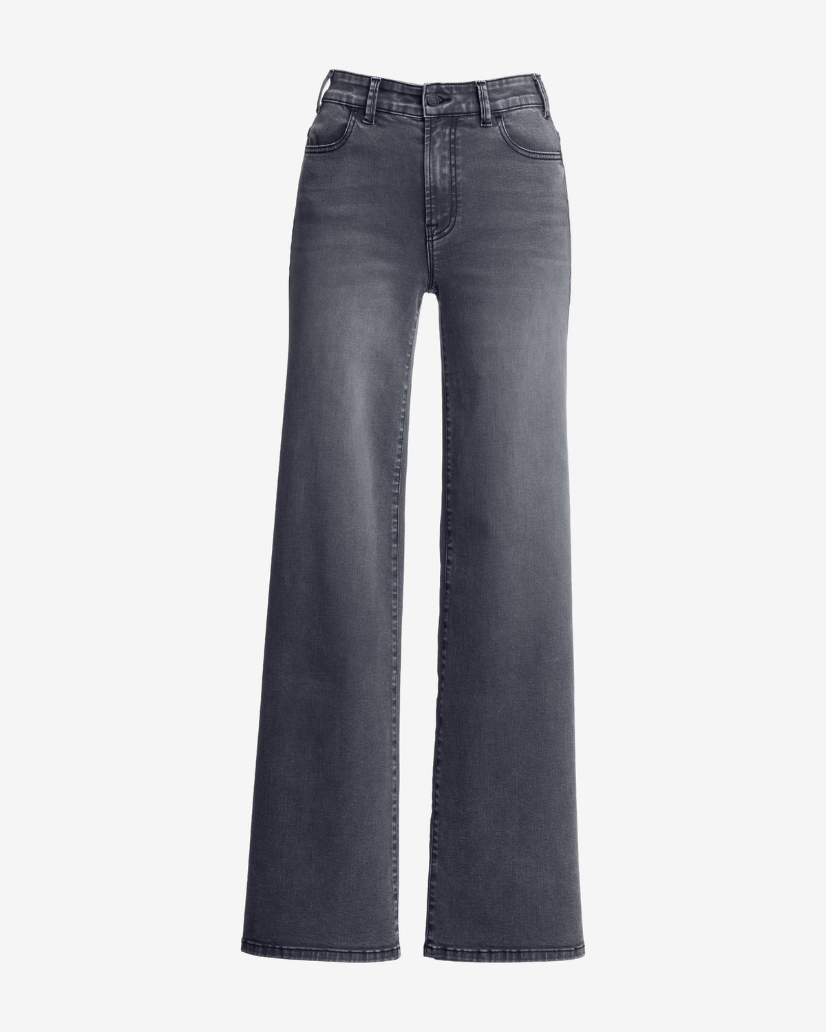 Malibu High-Rise Wide Leg Jean Gray Wash