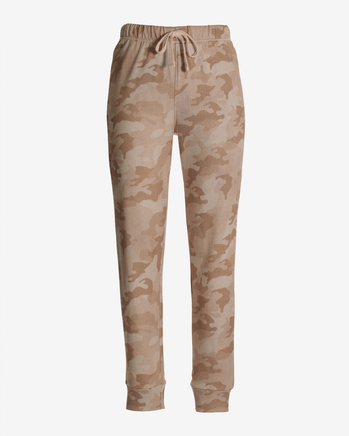 Cotton Comfort Camo Drawstring Lounge Jogger Neutral
