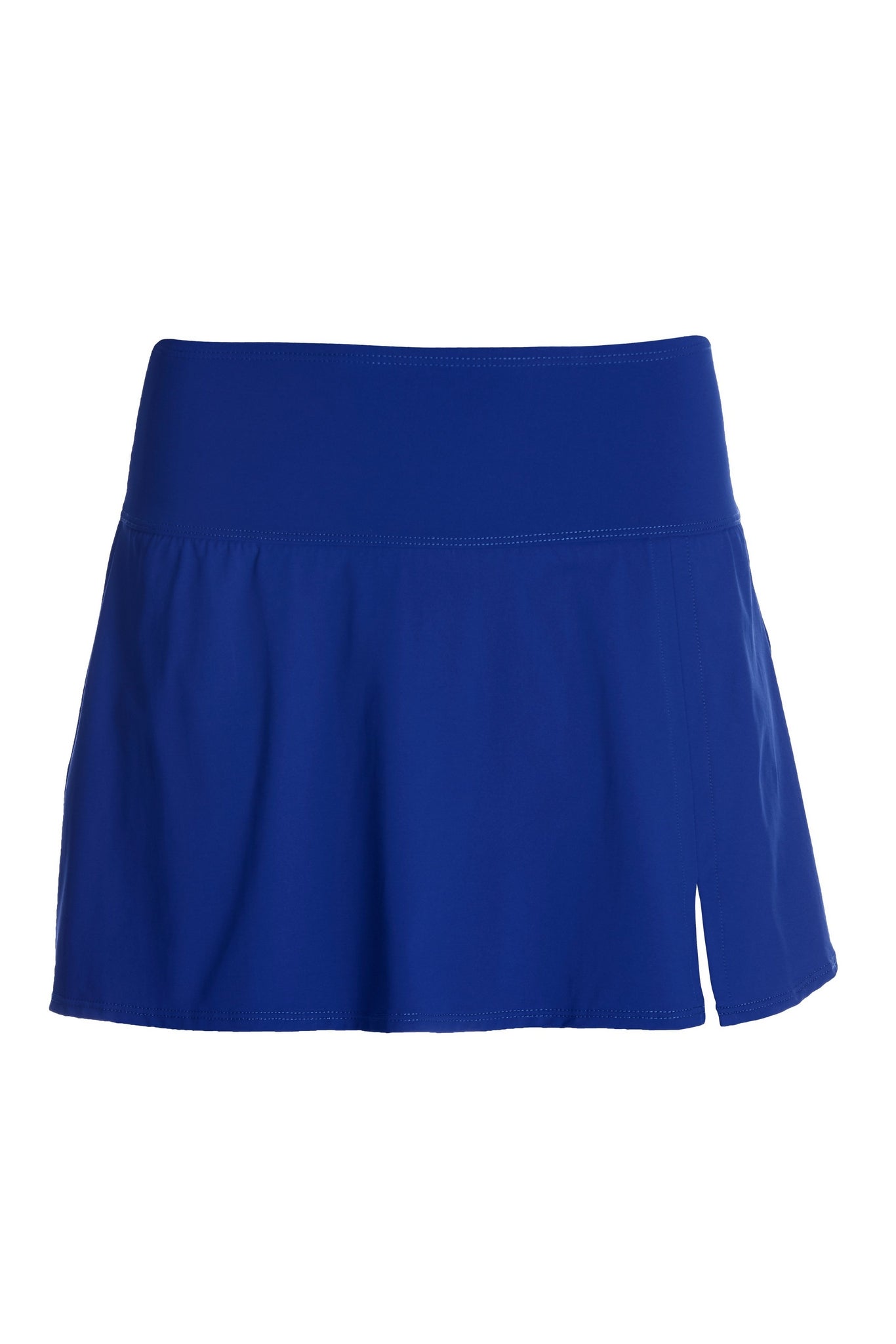 Swim Sense High-Waisted Skirted Bottom Deep Ocean