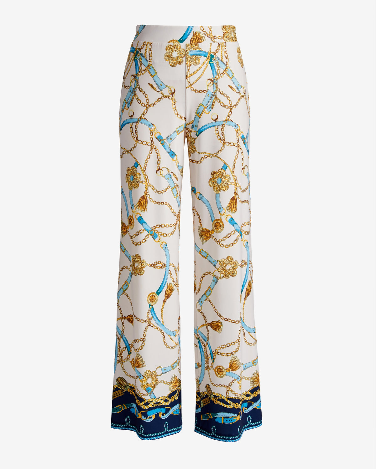 Malibu Print Wide Leg Pant Nautical Status