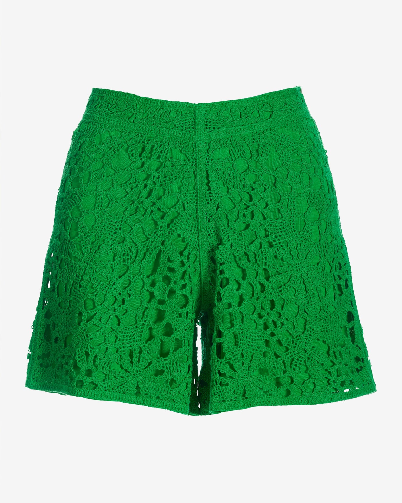 Crochet Pull On Short Fern Green