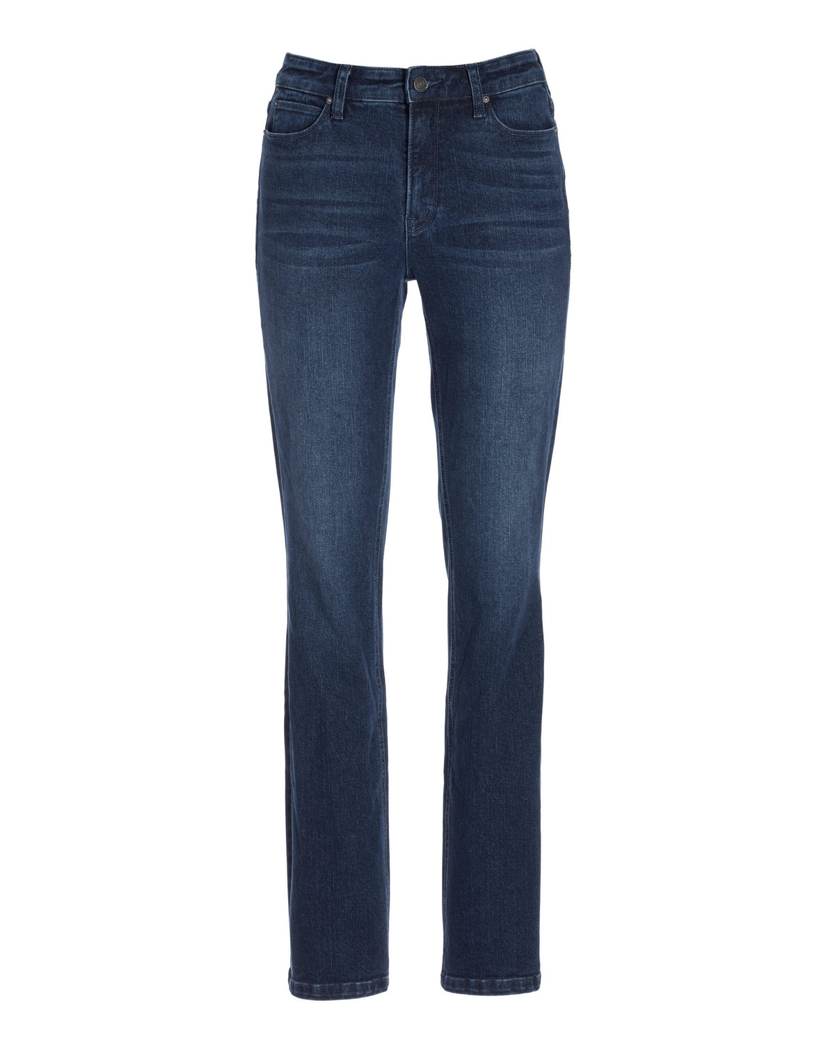Newport High-Rise Slim Straight-Leg Jean Dark Wash