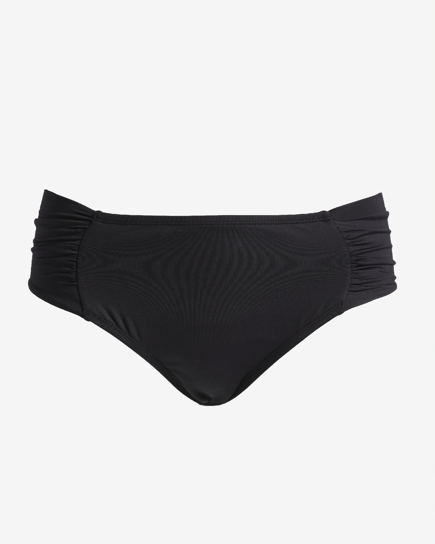 Swim Sense Side Ruched Bikini Bottom Proper Black