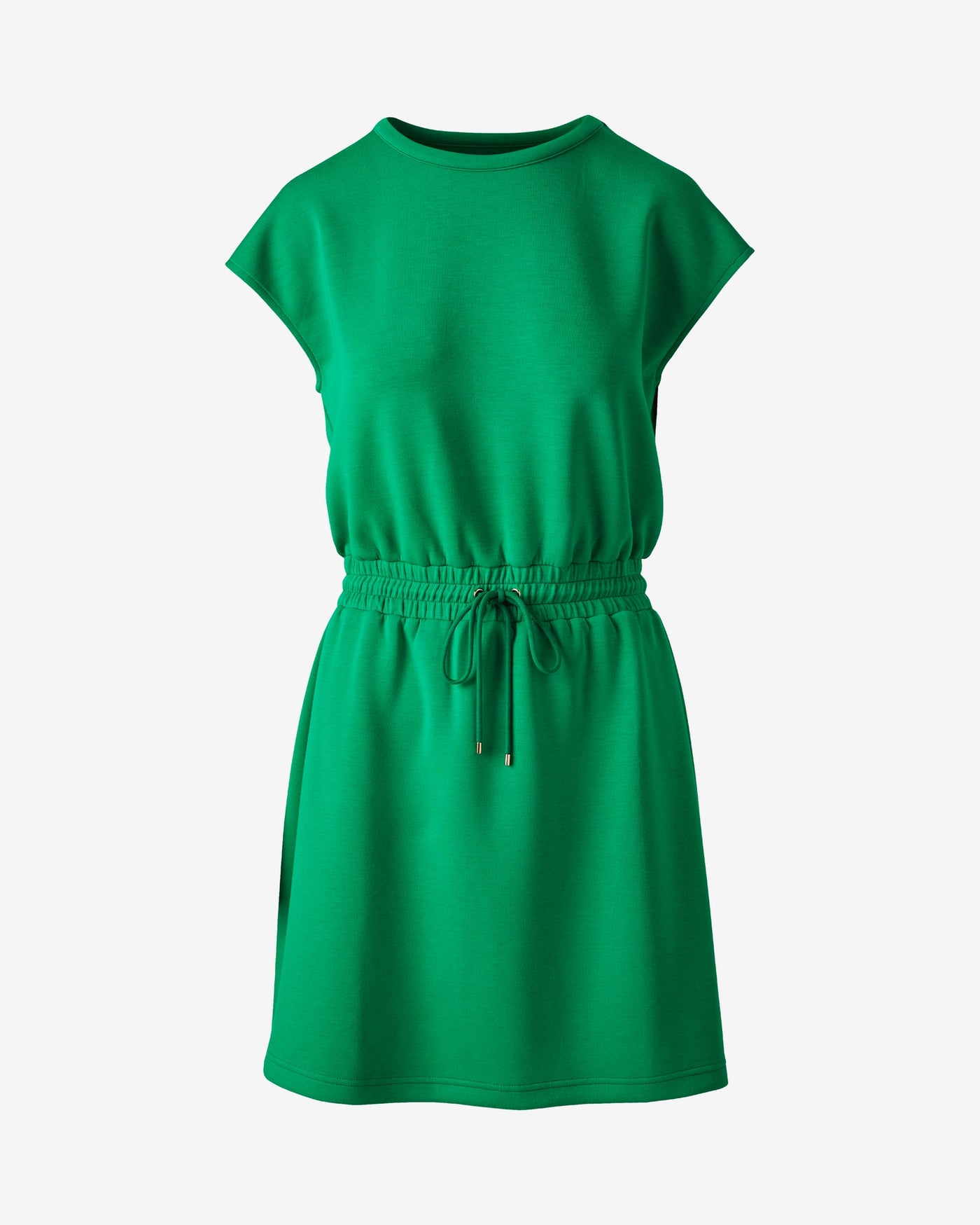 Luxe Lounge Drop Shoulder Blouson Dress Monaco Green