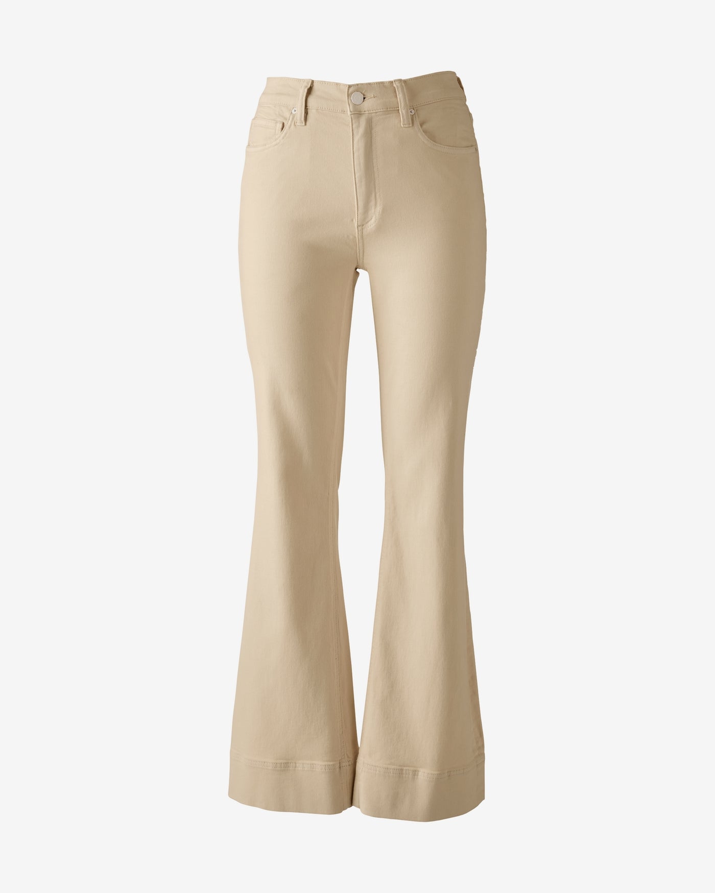 Monterey High Rise Wide Hem Bootcut Jean Parchment