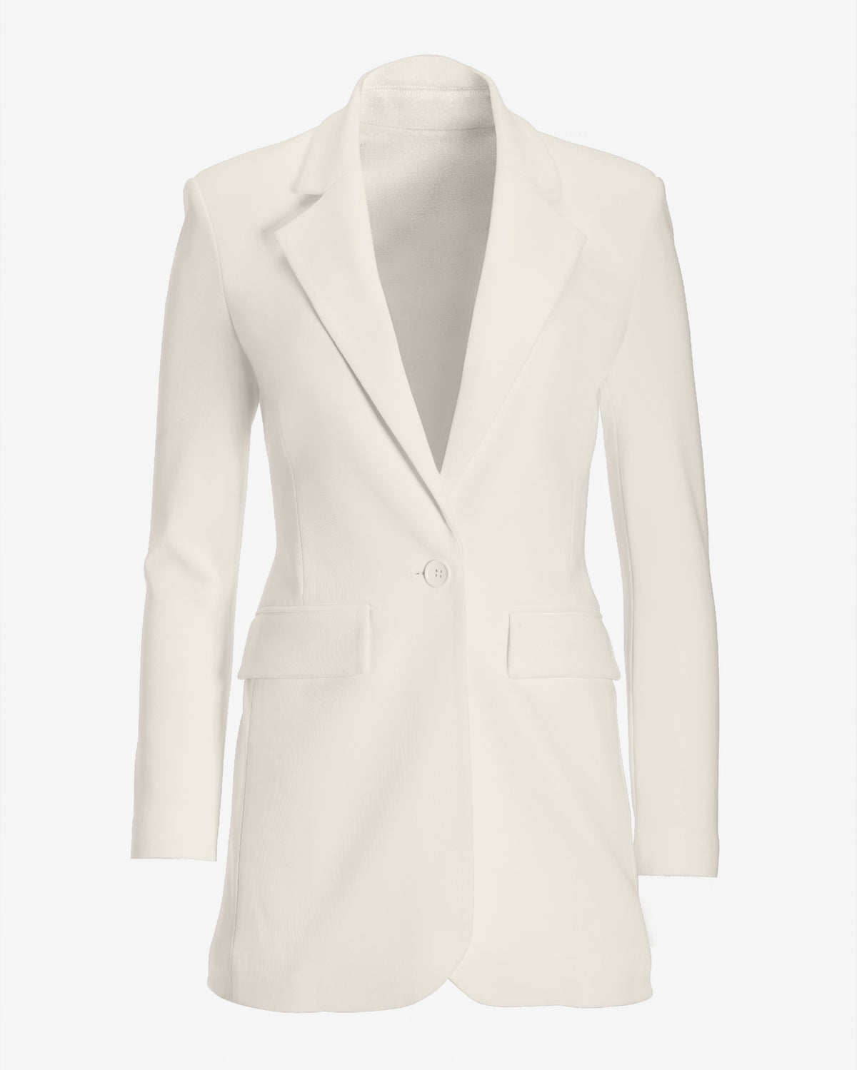 Beyond Travel Classic Boyfriend Blazer Ivory Coast