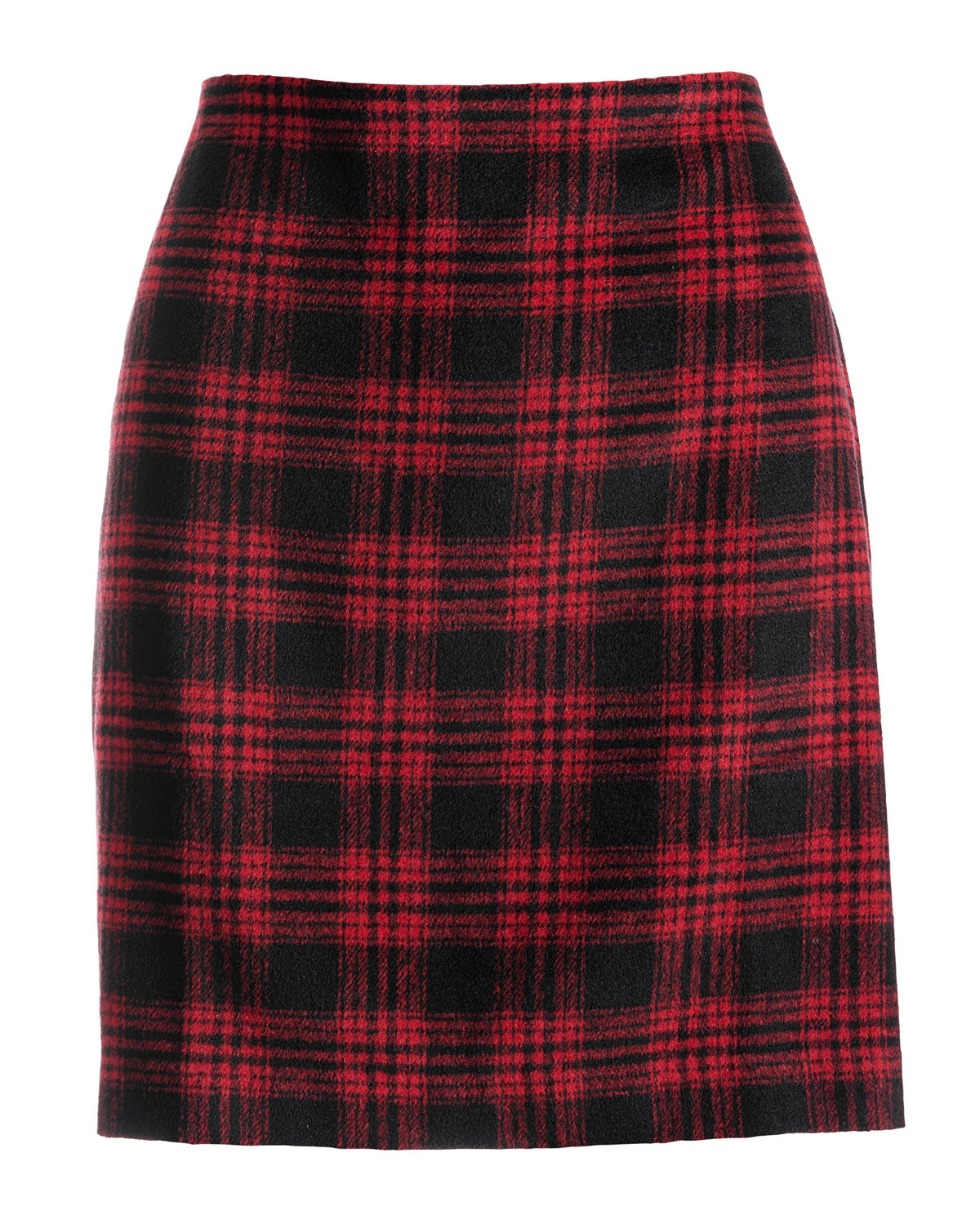 Holiday Plaid Mini Skirt Red Multi