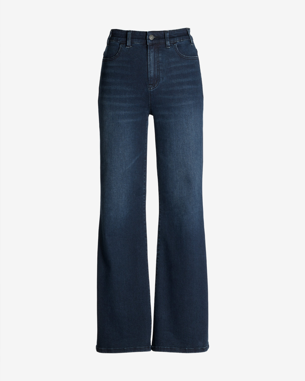 Malibu High-Rise Wide Leg Jean Dark Wash Denim