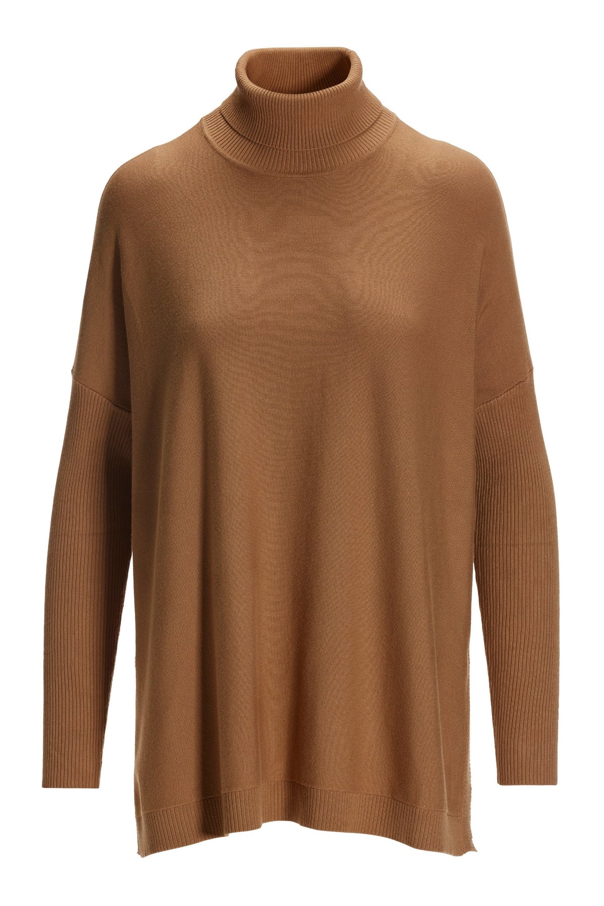 Turtleneck Tunic Brown