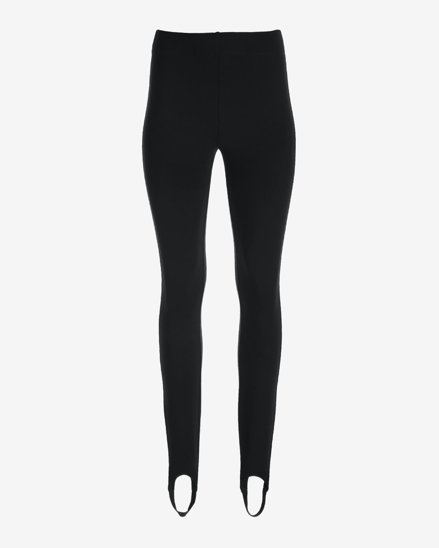 Aspen Ponte Knit Pull On Stirrup Legging Black