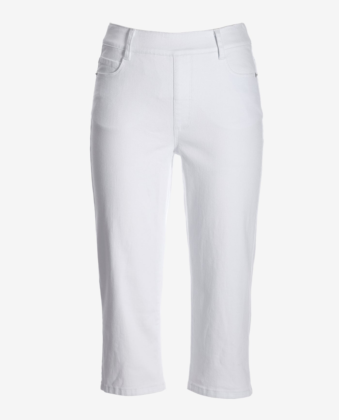 Hampton Pull On Pedal Pusher White
