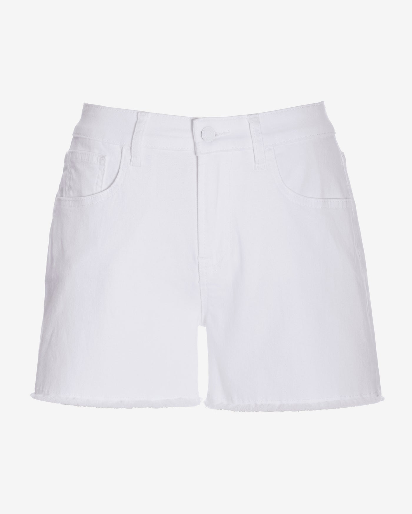Proper Cutoff Denim Short White