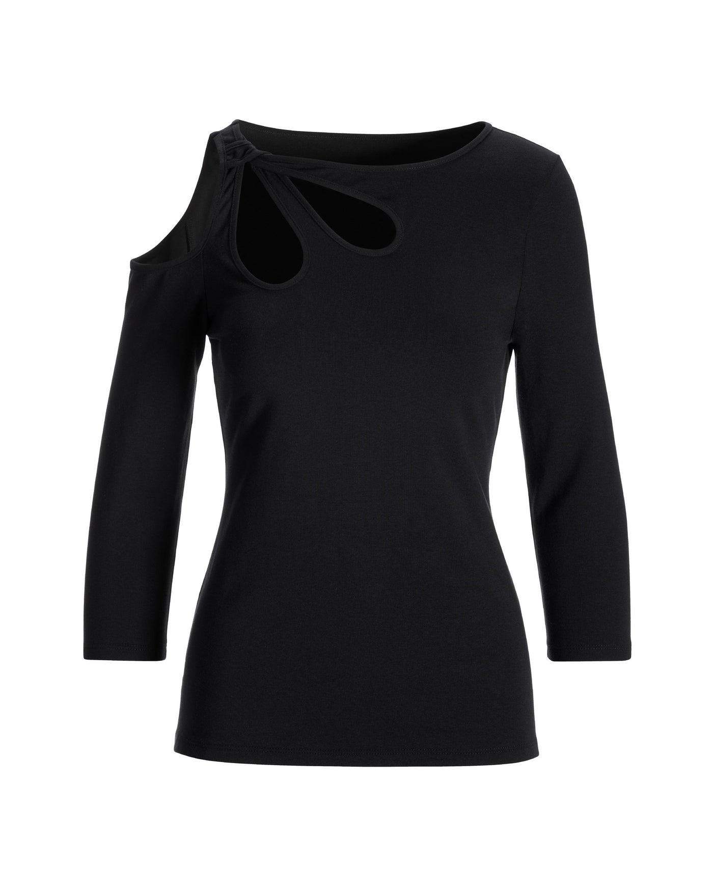 So Sexy Cutout Top 2CD08 Black