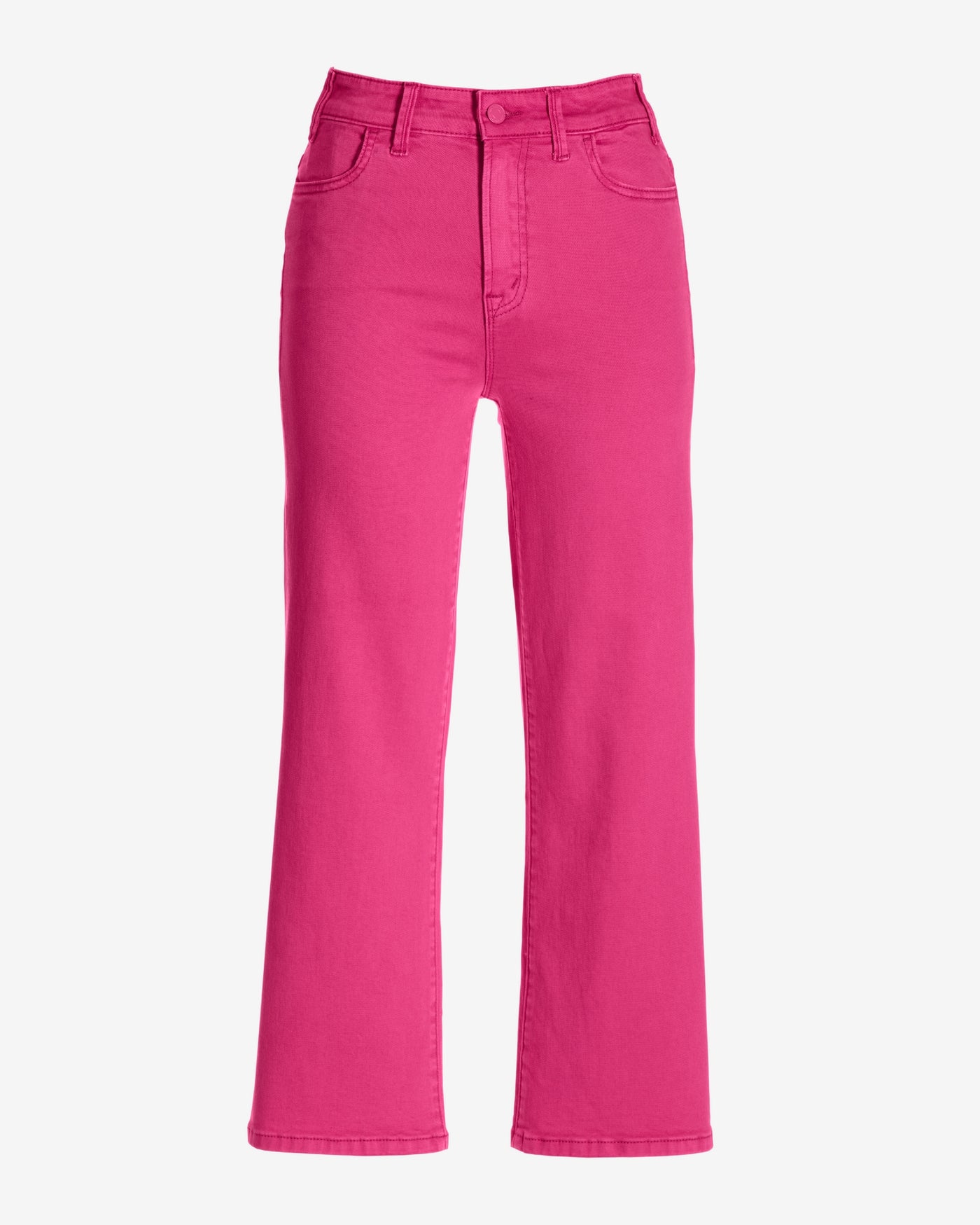 Malibu Wide Leg Cropped Jean Very Berry