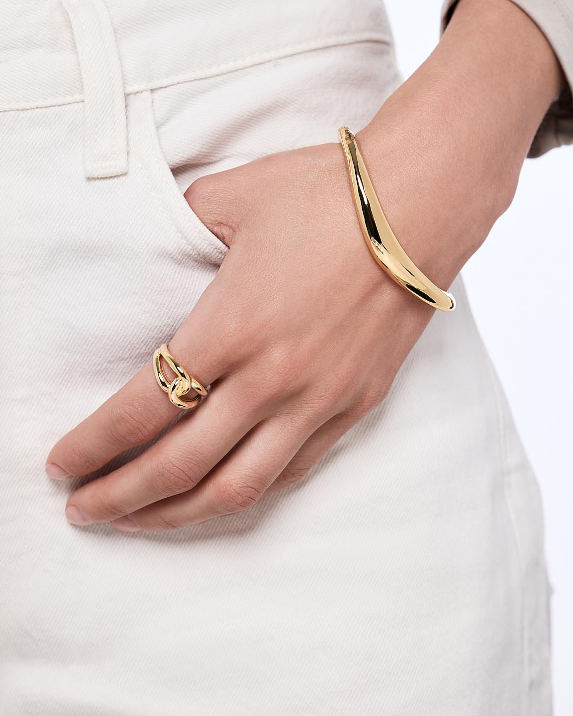 Statement Ring - Violet Loop Ring