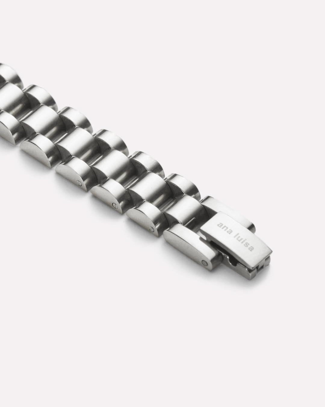 Watch Strap Bracelet - Ora Silver