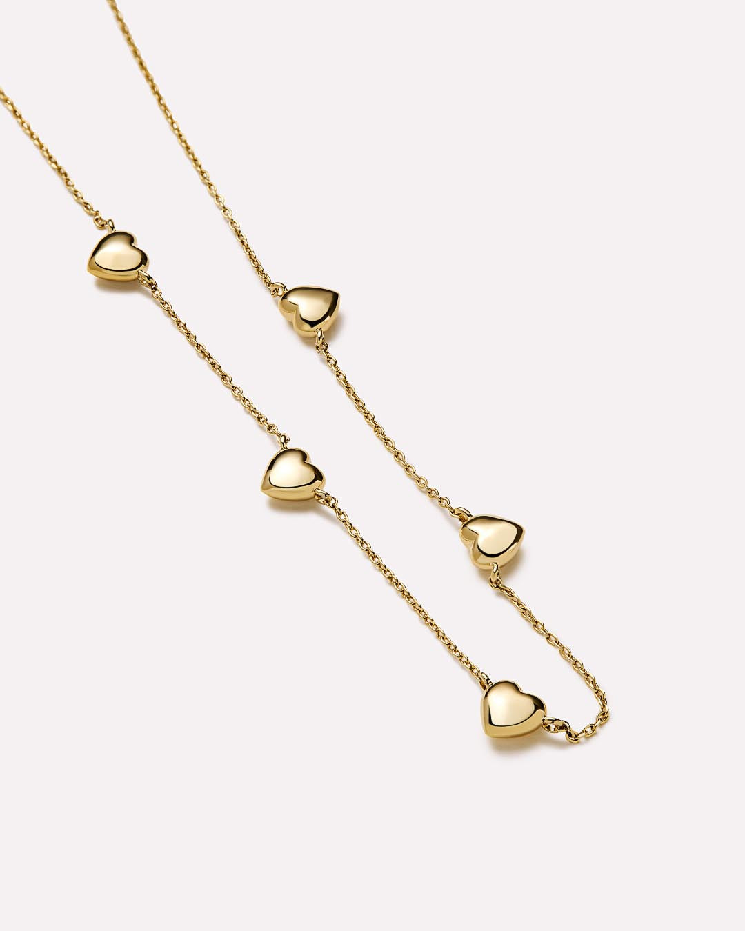 Heart Necklace - Lev Mini Station Necklace