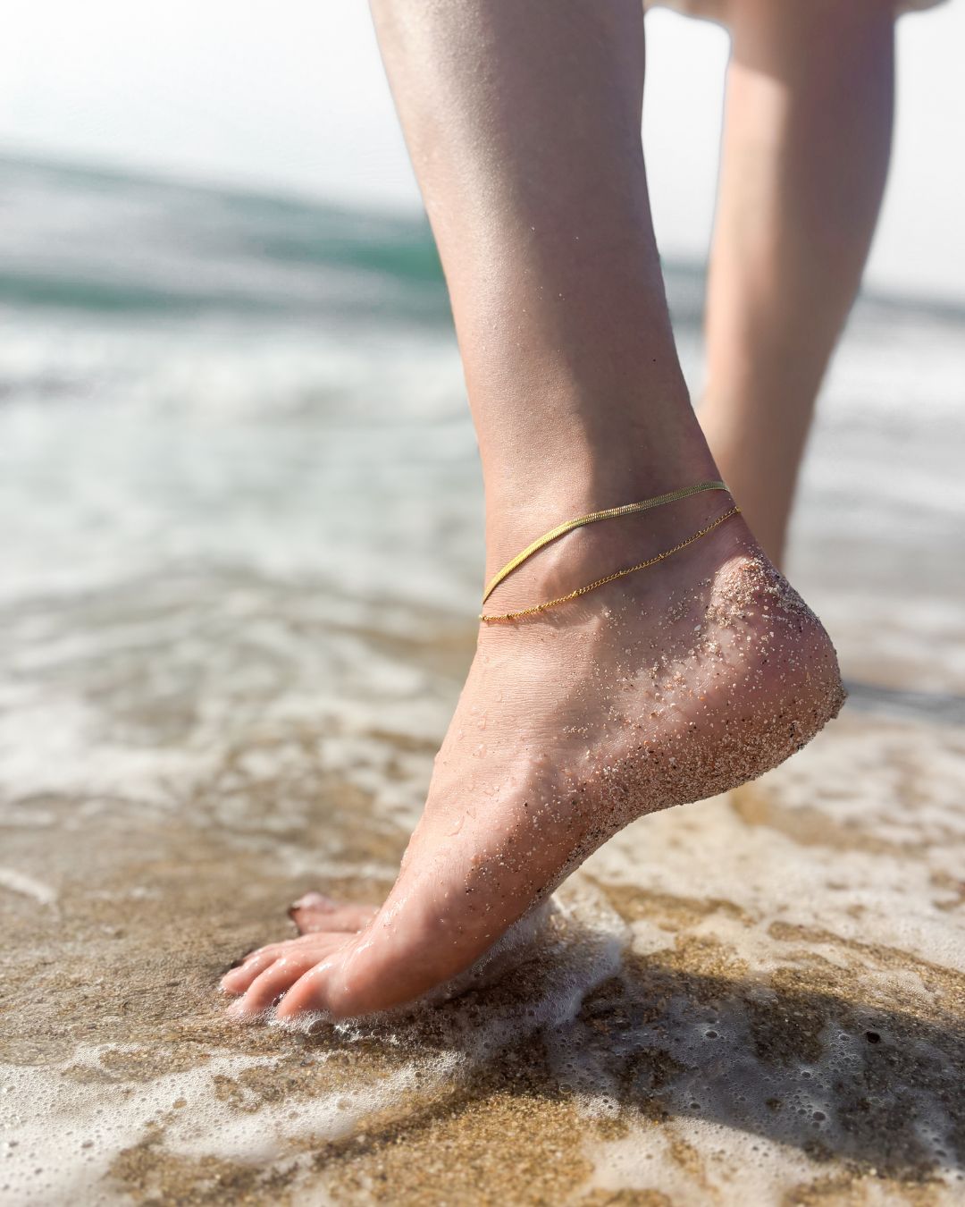 STEFANIE ANKLET GOLD