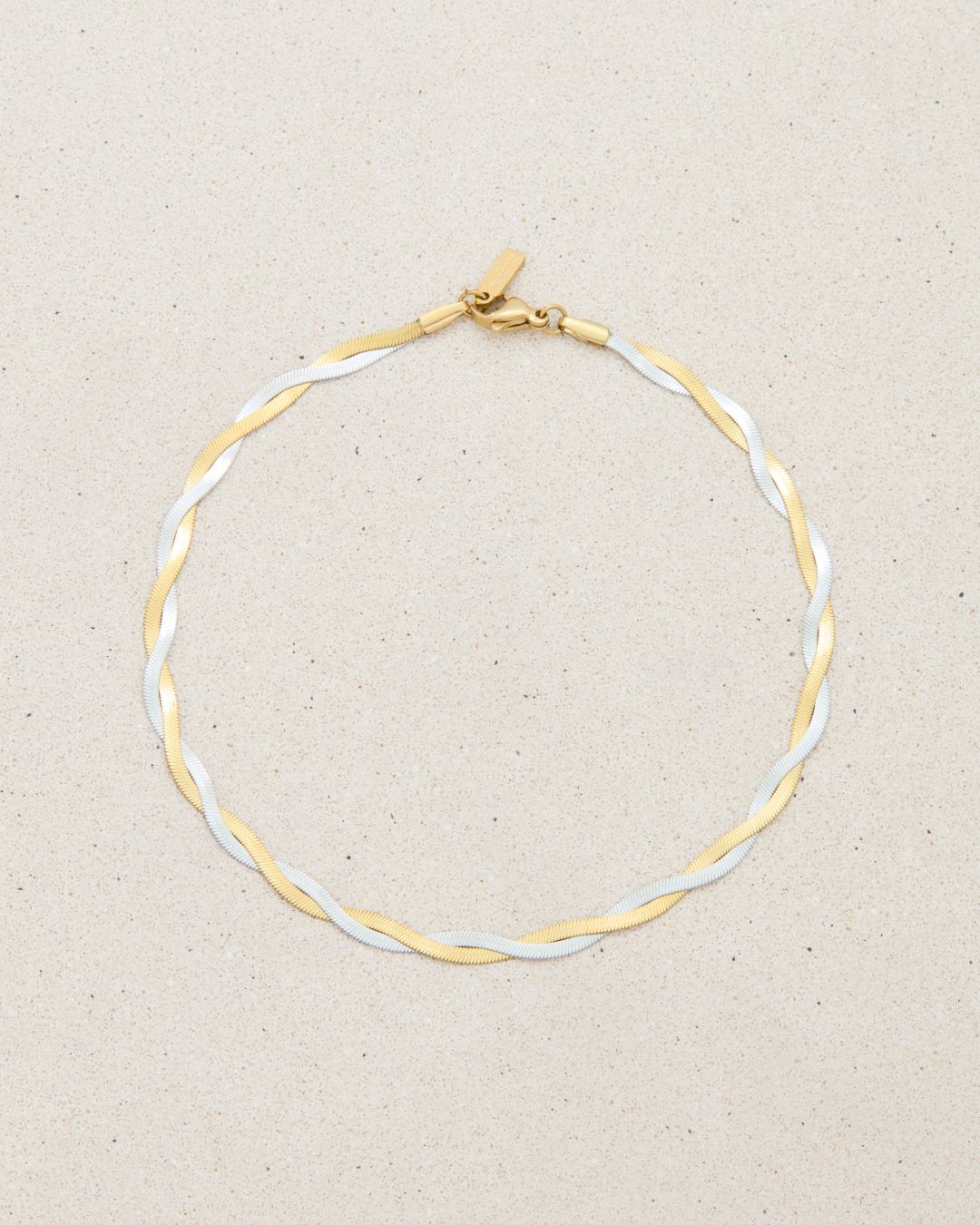 AMINA ANKLET MIXED METAL